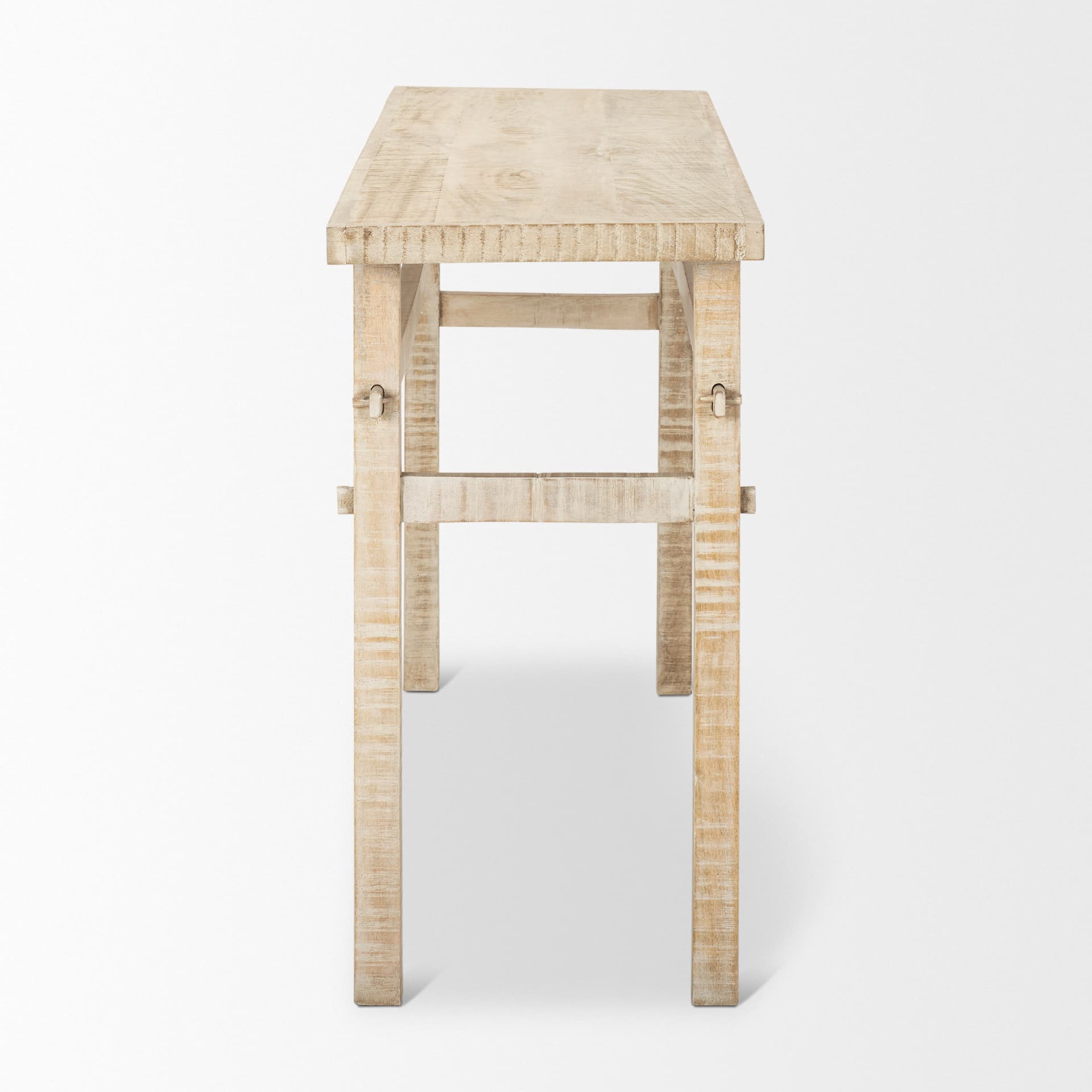 Rosie 54" Blonde Wood Console Table — product photograph