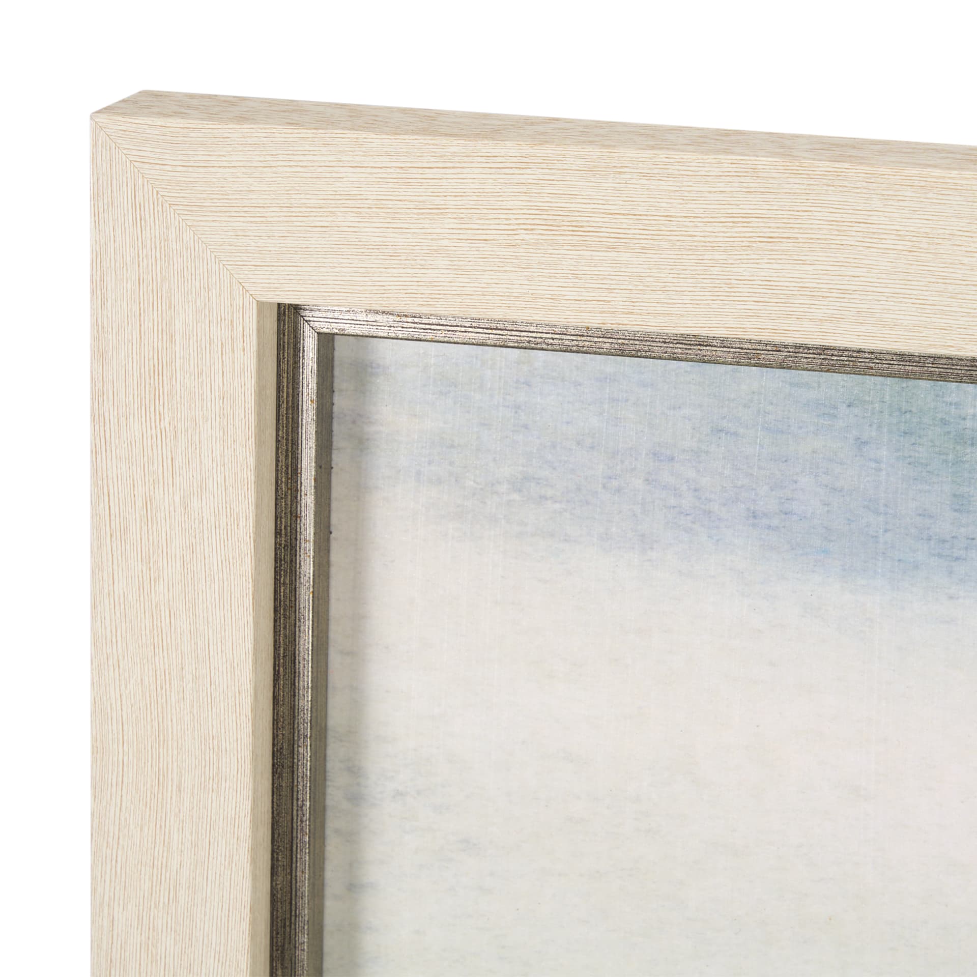 Spring Horizon I by Mercana Studio a Hand Embellished Textured Framed Art Print — product photograph