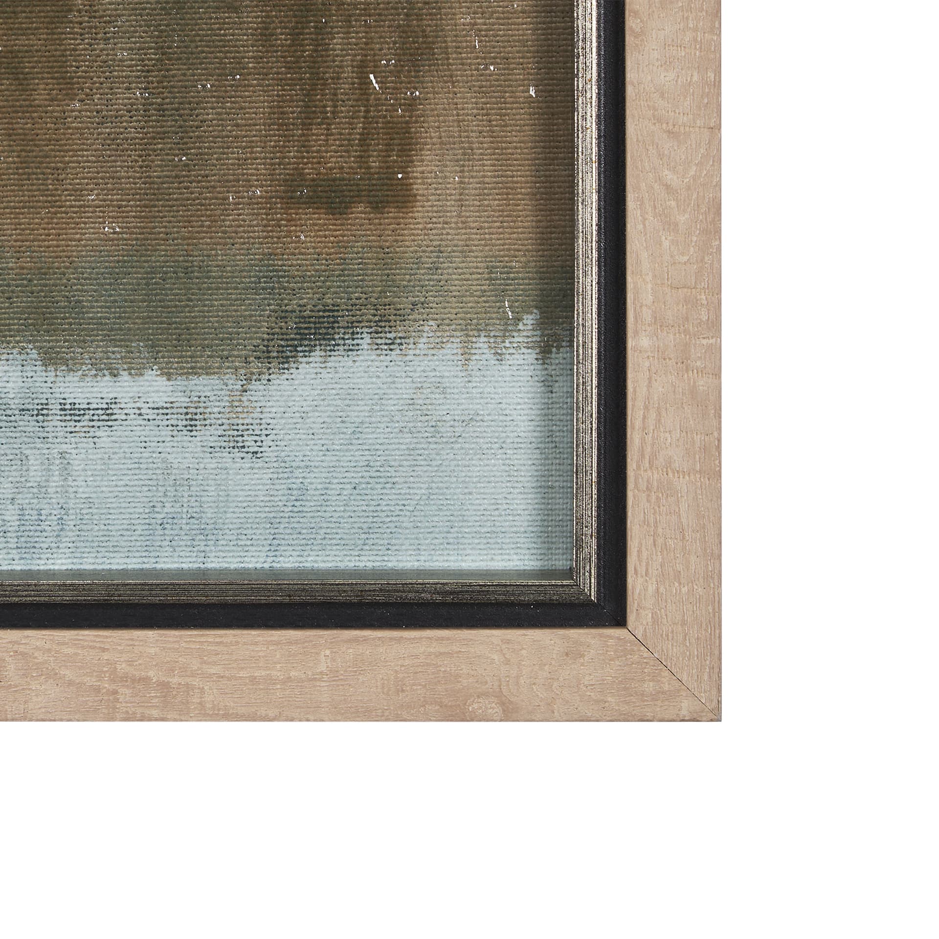 Quiet Echoes - Sweep by Mercana Studio a Hand Embellished Textured Framed Art Print — product photograph