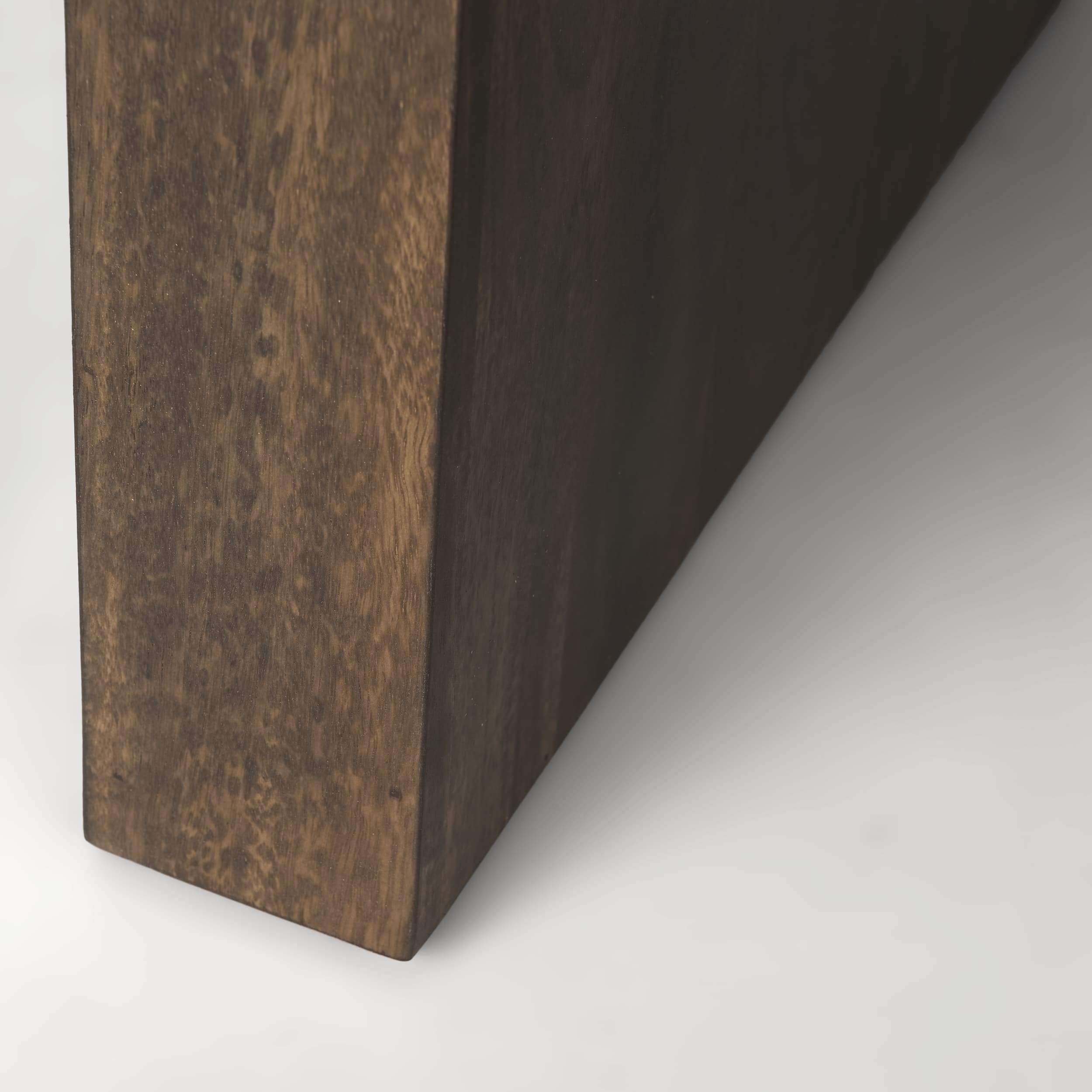 Athelia Dark Brown Wood Accent Table — product photograph