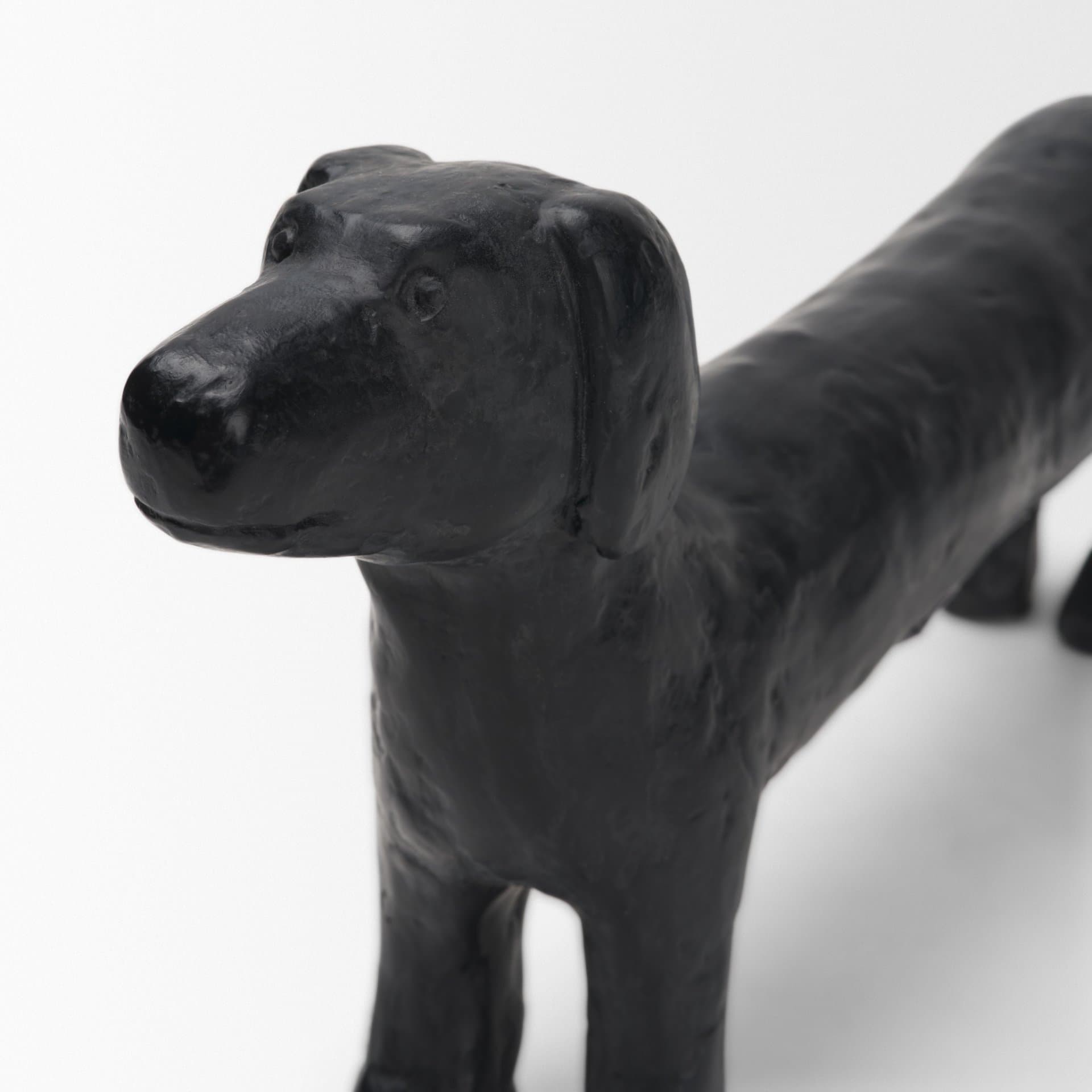 Dash Long Black Metal Dachshund Dog Object — product photograph