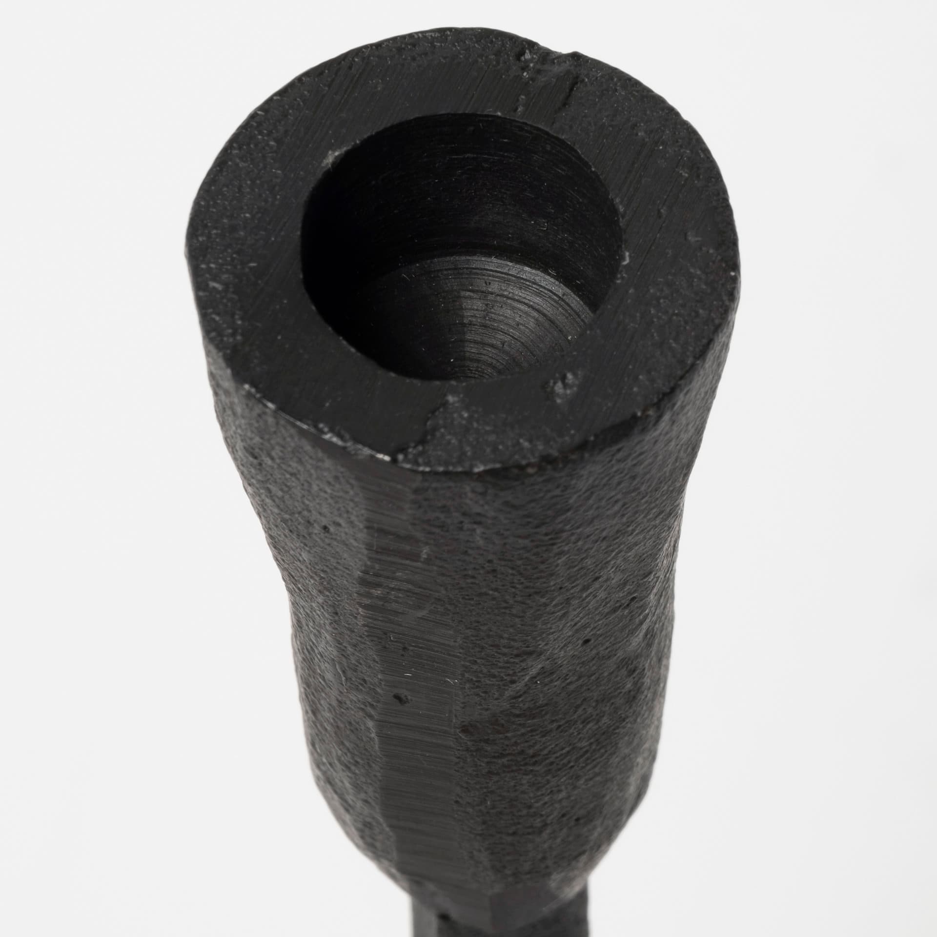Levit (Large) Black Table Candle Holder — product photograph