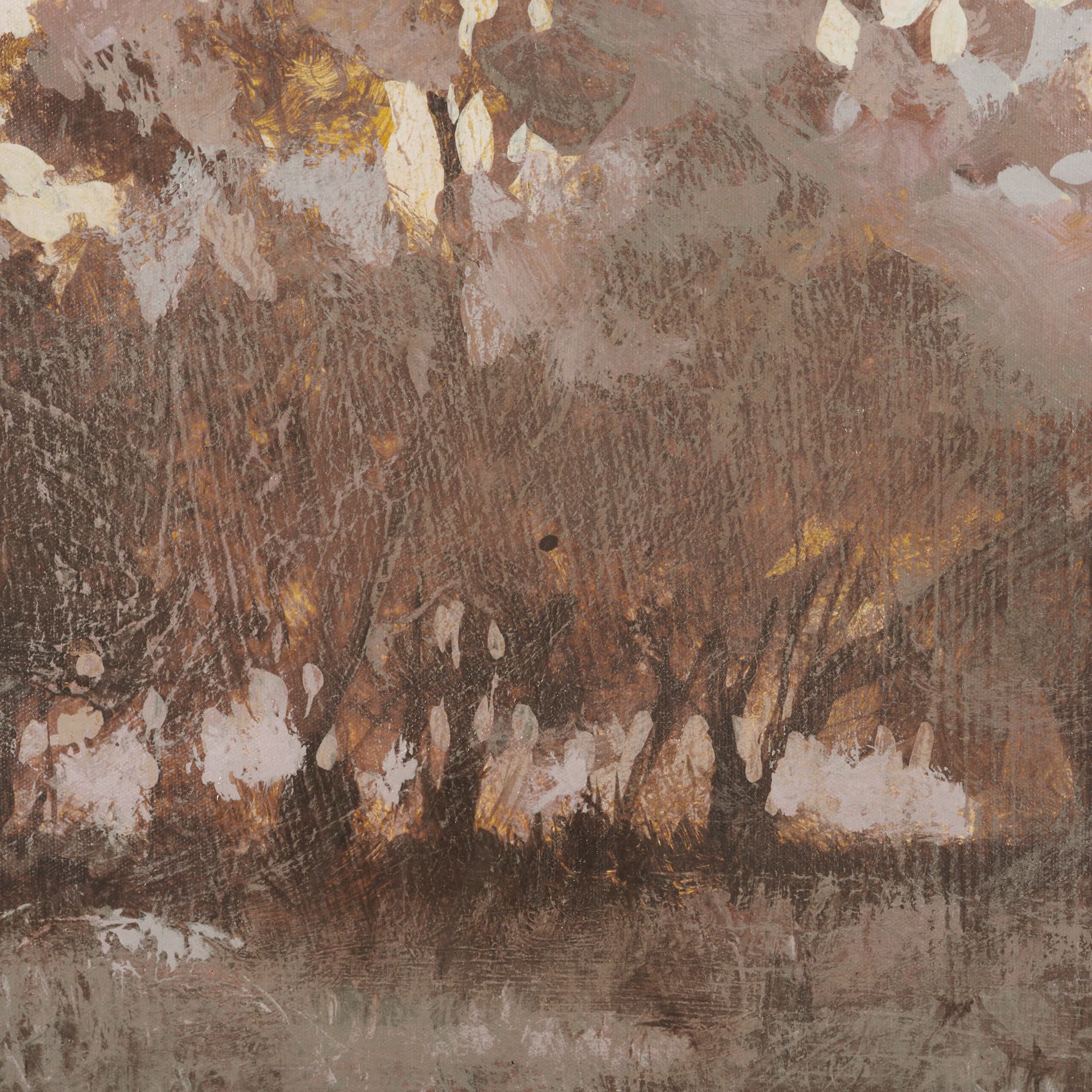 Calm Horizon II by Mercana Studio Hand-Embellished Textured Framed Canvas — product photograph