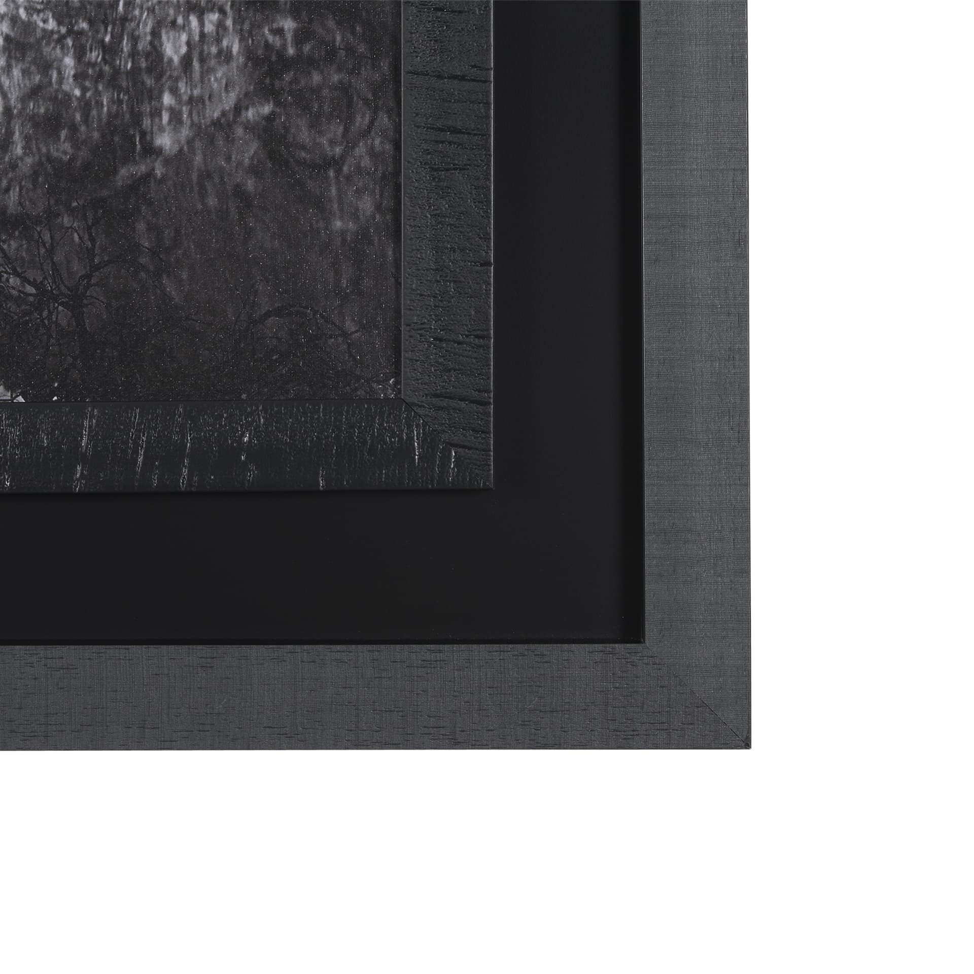 Mirror View by Carleton E Watkins a Hand Embellished Textured Framed Photo Art Print — product photograph