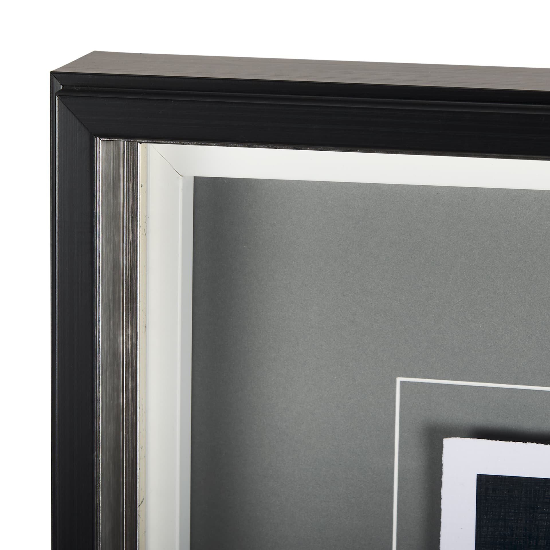 Stormy Skys I by Mercana Studio a Hand Embellished Textured Framed Art Print Matted under Glass — product photograph