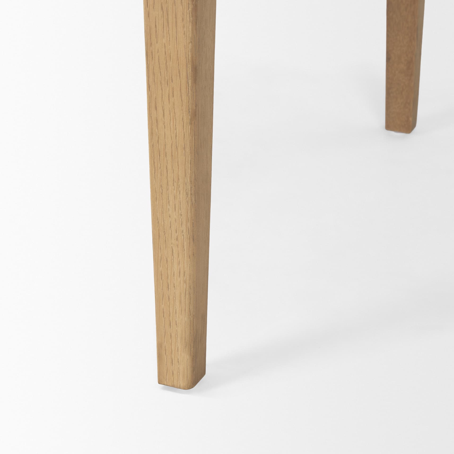 Tino Light Brown Oak Wood w/ 4 Drawers Desk — product photograph