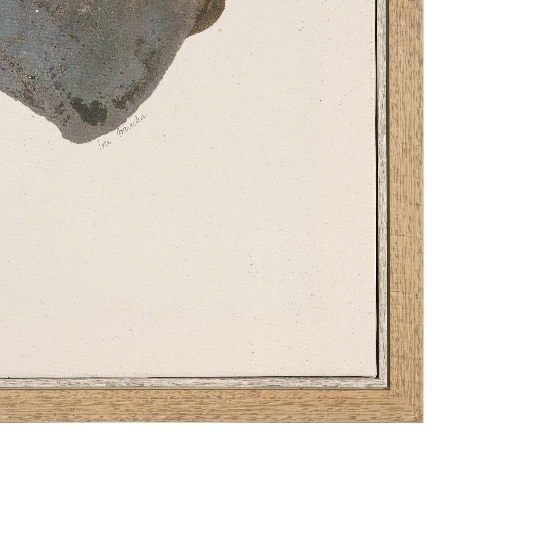 Inclination II by Ira Havuka Hand-Embellished Textured Framed Canvas Artwork — product photograph