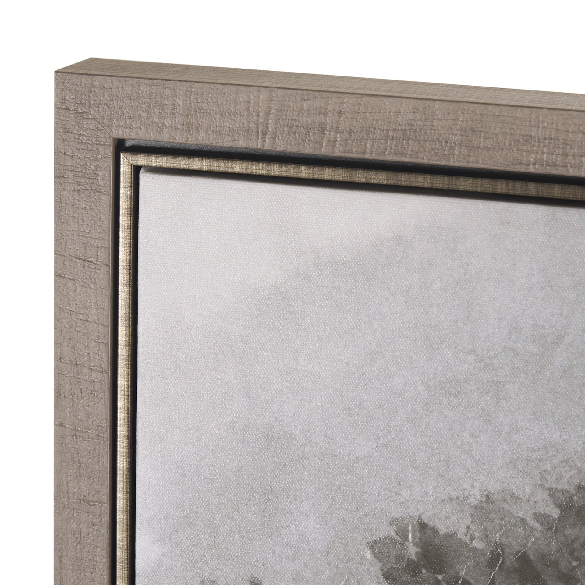 Forest Morning II by Mercana Studio a Hand Embellished Textured Framed Canvas — product photograph