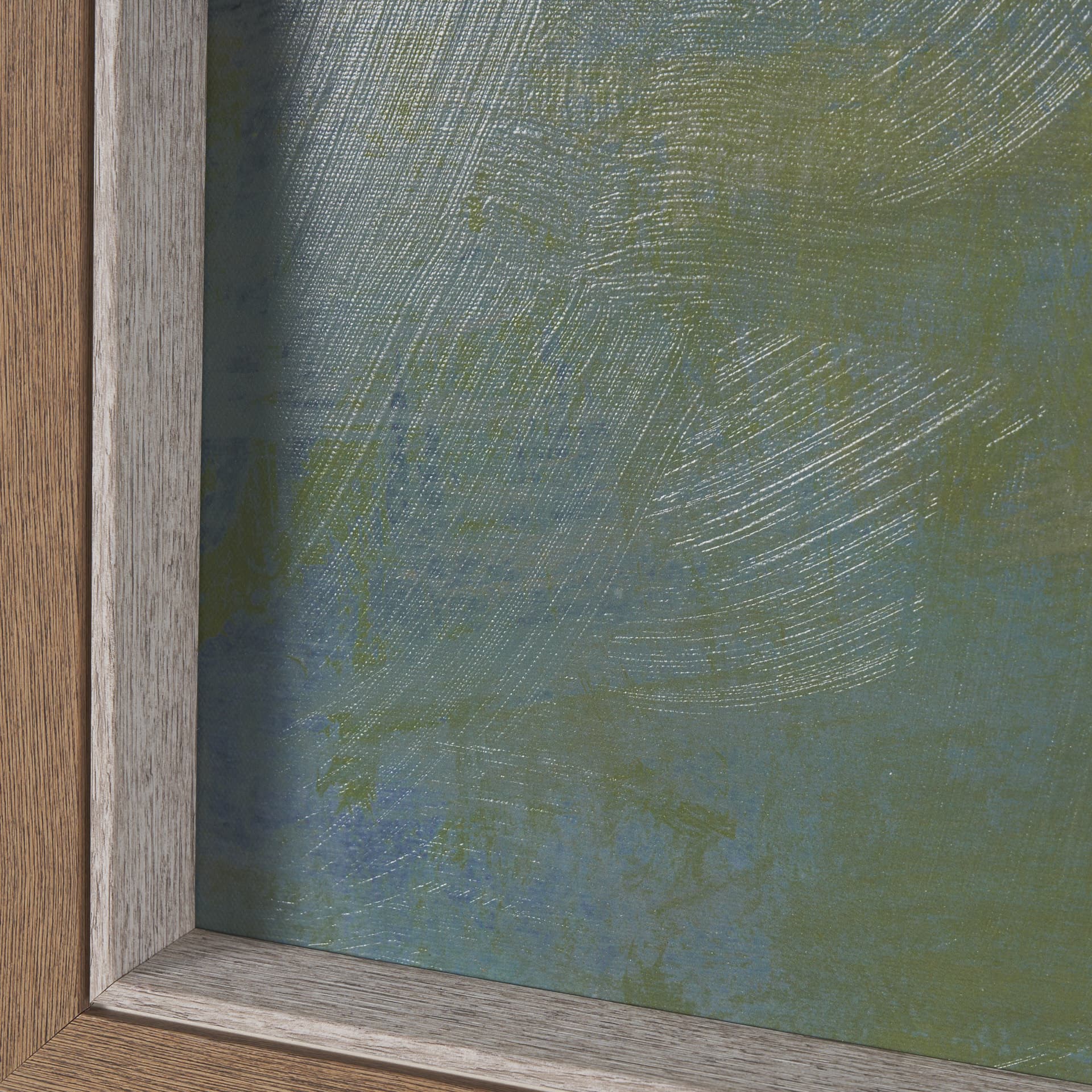 Structured View III by Mercana Studio a Hand Embellished Framed Art Print — product photograph