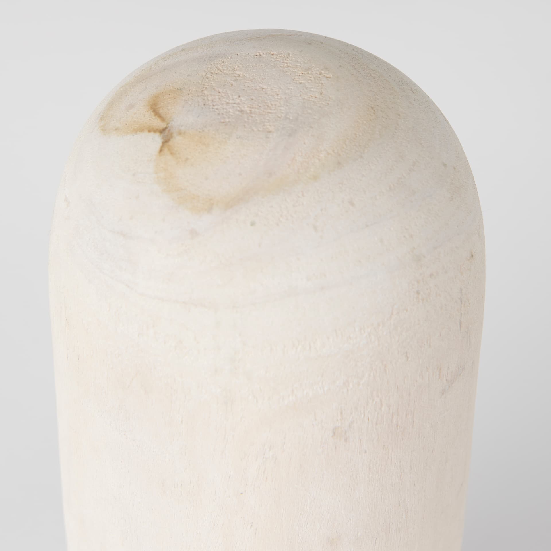 Knox Medium White-Wash Wood Decorative Object — product photograph