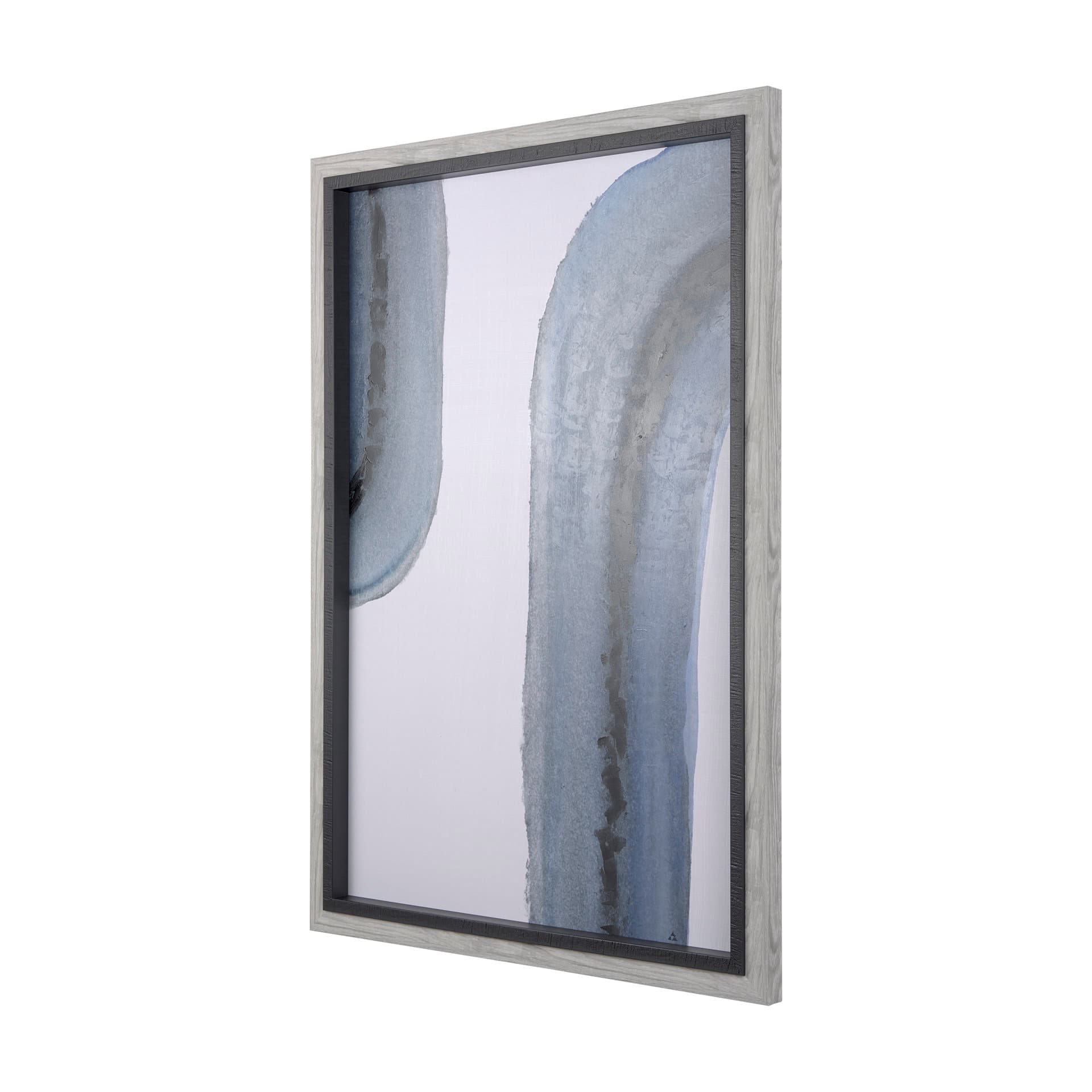 Water Arch II by Mercana Studio a Hand Embellished Textured Framed Art Print — product photograph