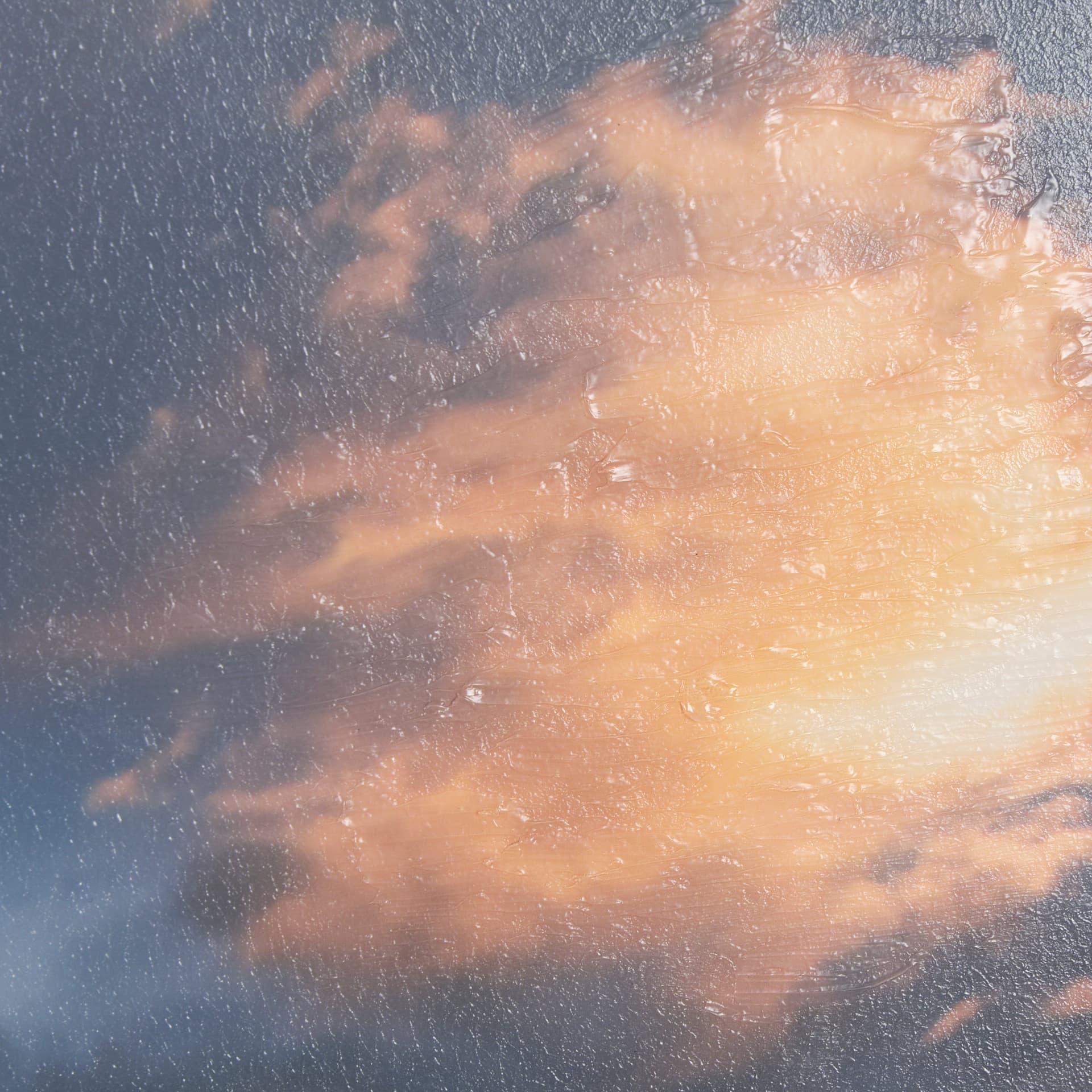 Storm's Horizon by Chad Mackay a Hand Embellished Textured Framed Photo Art Print Matted under Glass — product photograph