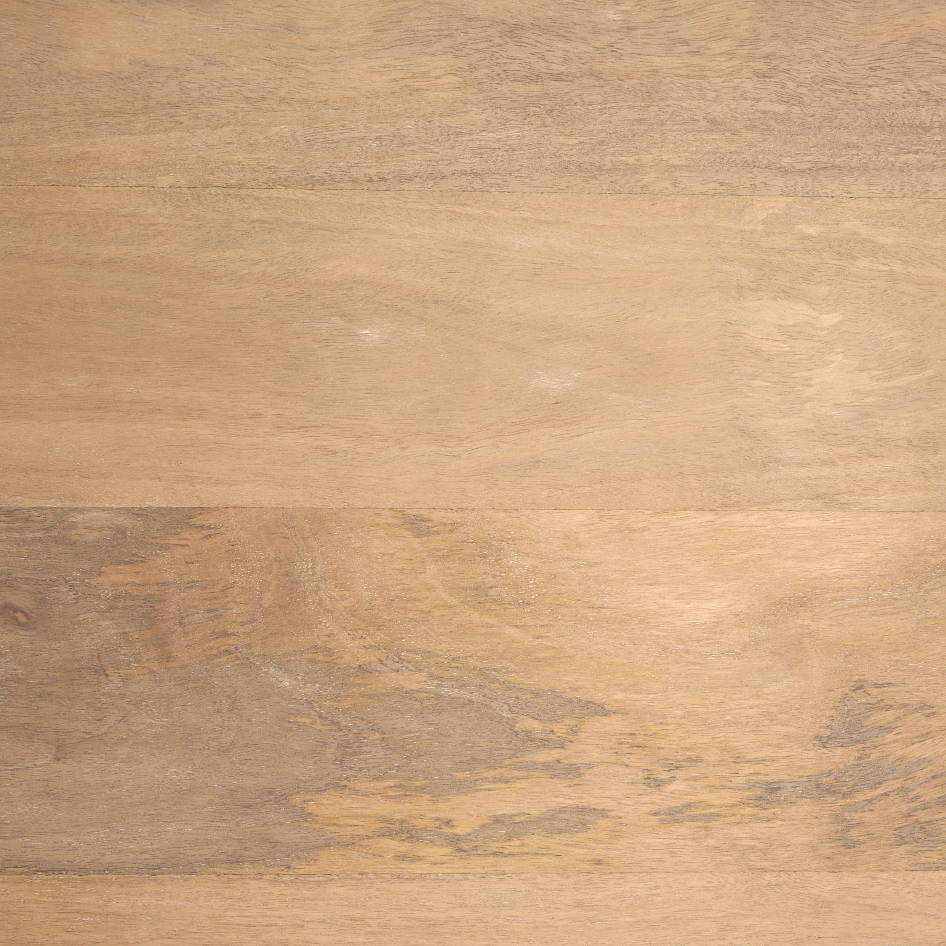 June Light Brown Wood w/ Fluting Square Coffee Table — product photograph
