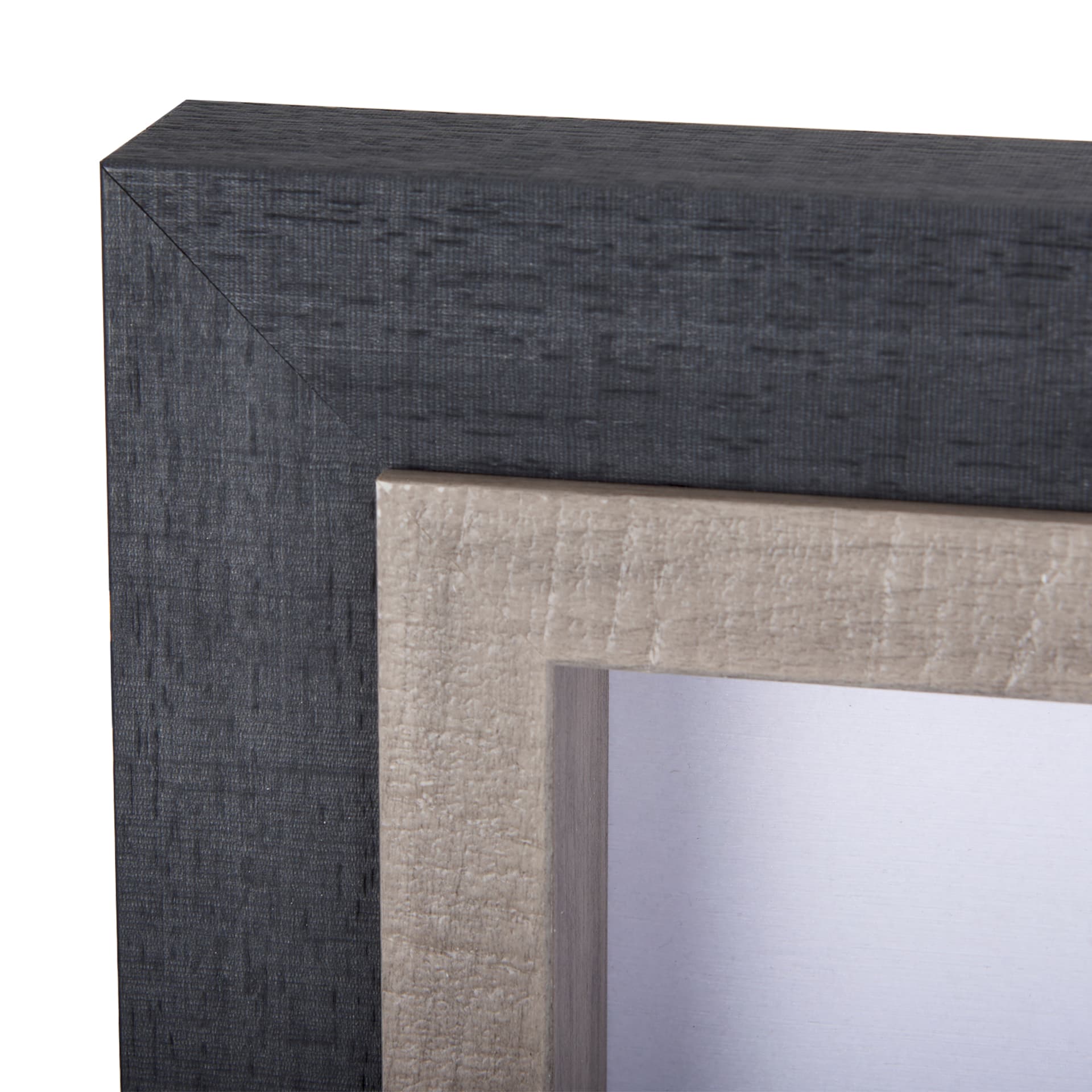 Blocks II by Mercana Studio a Hand Embellished Textured Framed Art Print — product photograph