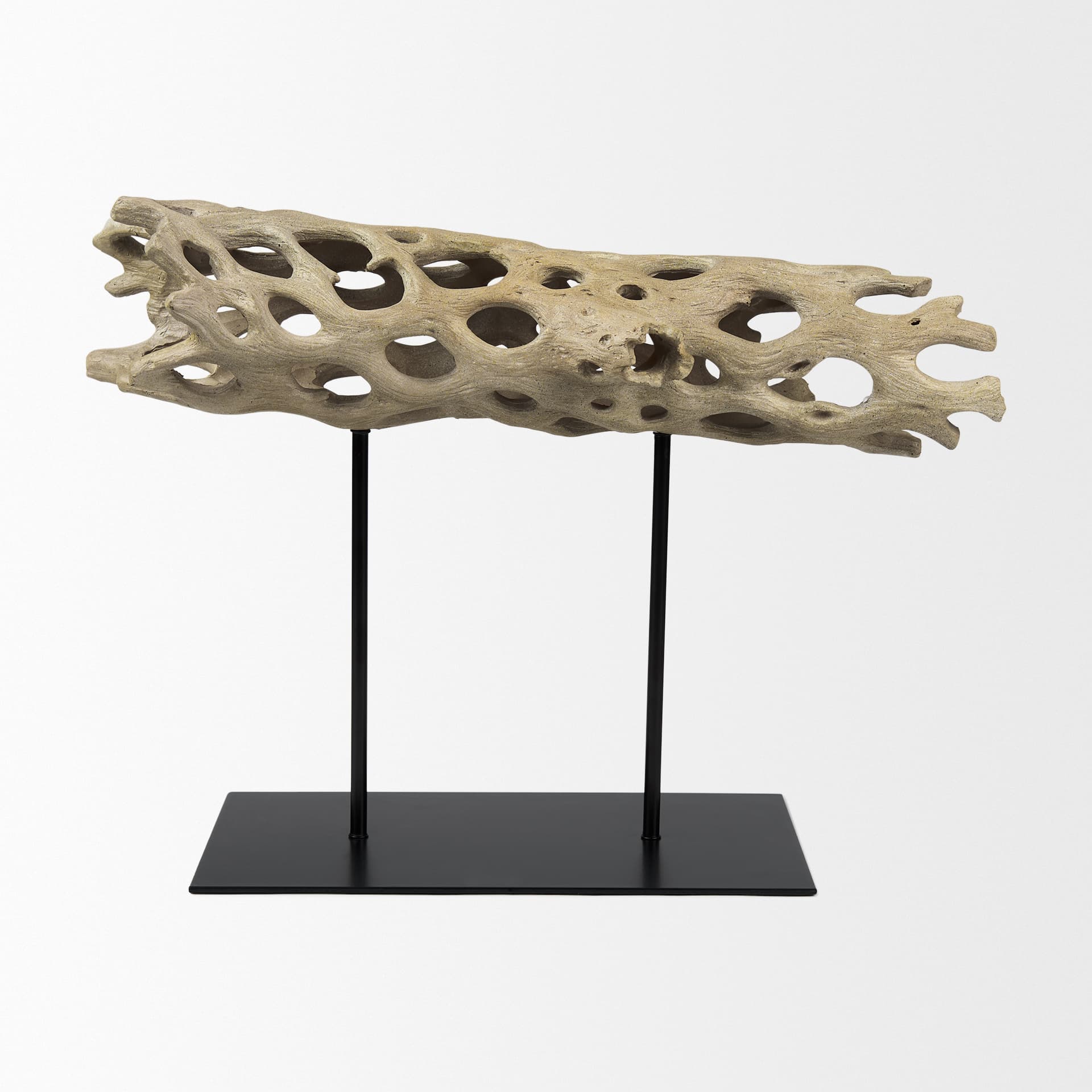 Dwell Cholla Wood Resin Decorative Object — product photograph