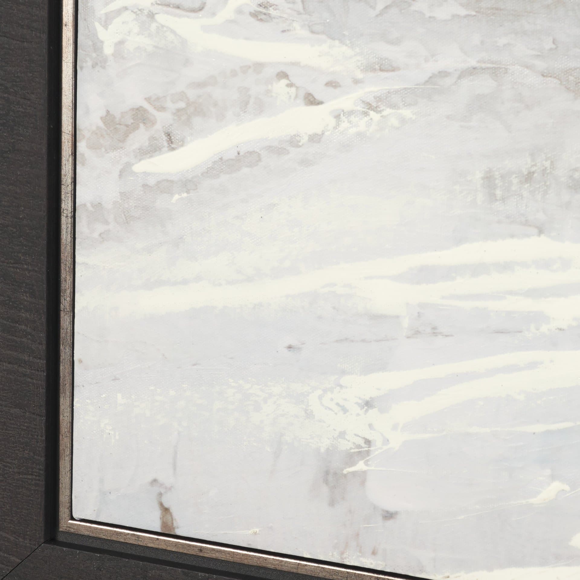 Quiet Horizons I by Mercana Studio Hand-Embellished Textured Framed Canvas Artwork — product photograph