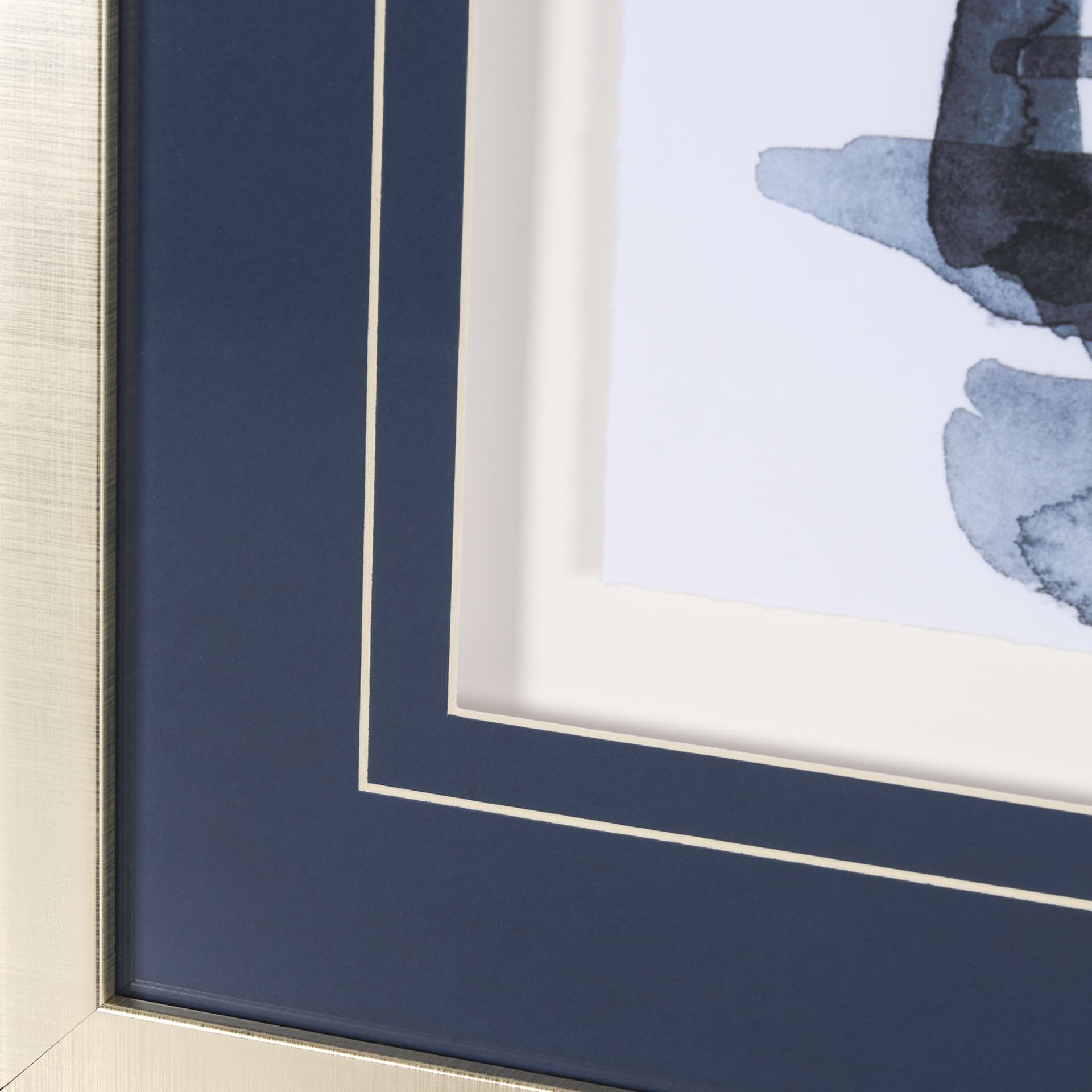 Custom Tranquil Coppice II (MC) by Grace Popp a Framed Art Print Matted under Glass — product photograph
