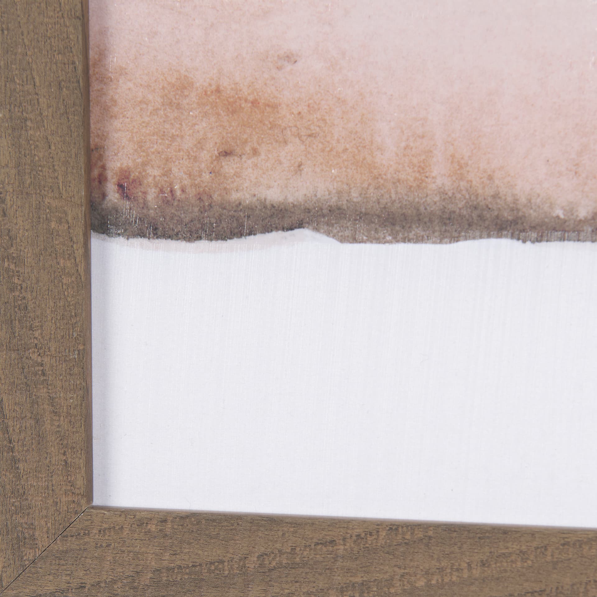 Sandy Land II by Mercana Studio a Hand Embellished Textured Framed Art Print — product photograph
