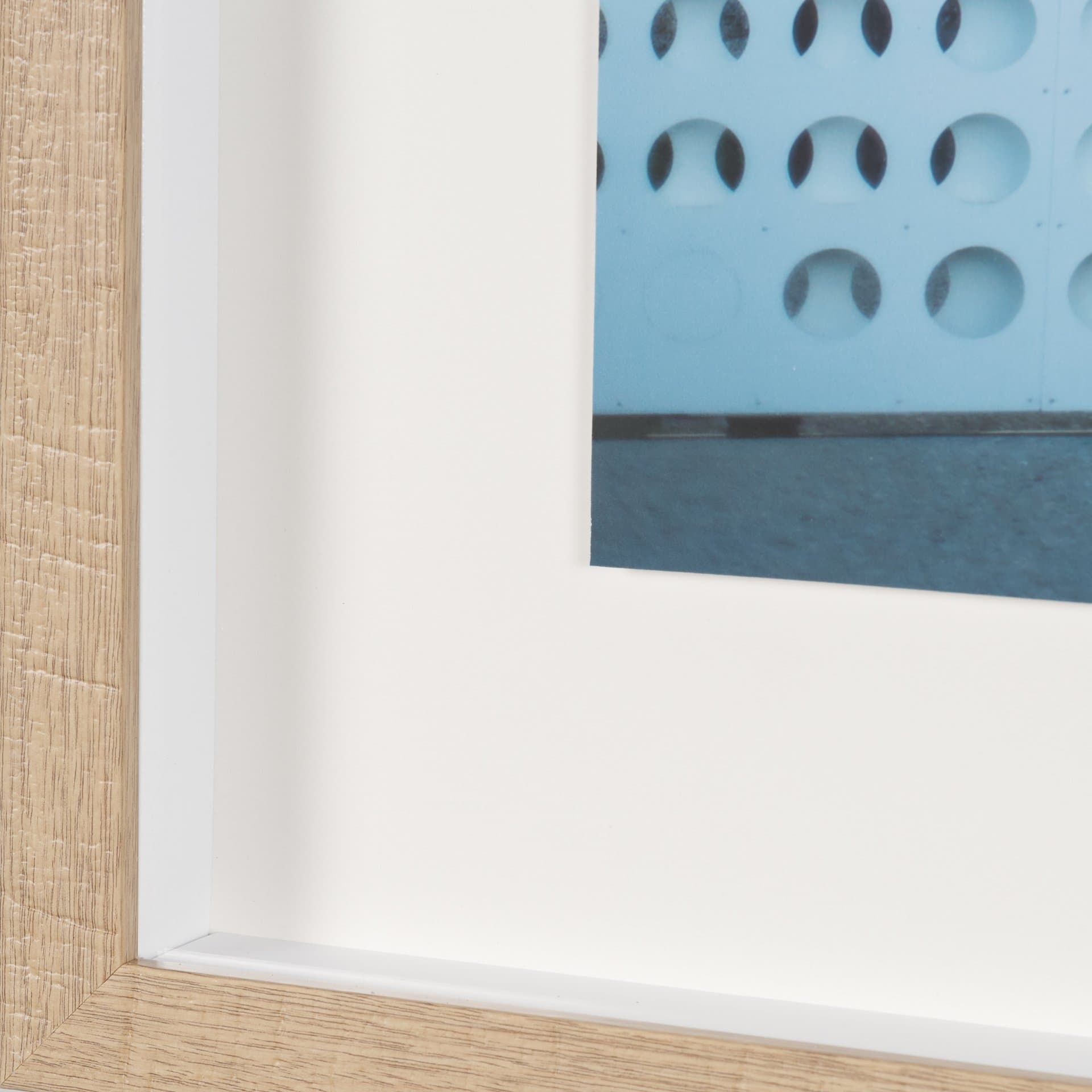 Modern Oasis View by Shot By Clint Framed Photo Print Matted under Glass — product photograph
