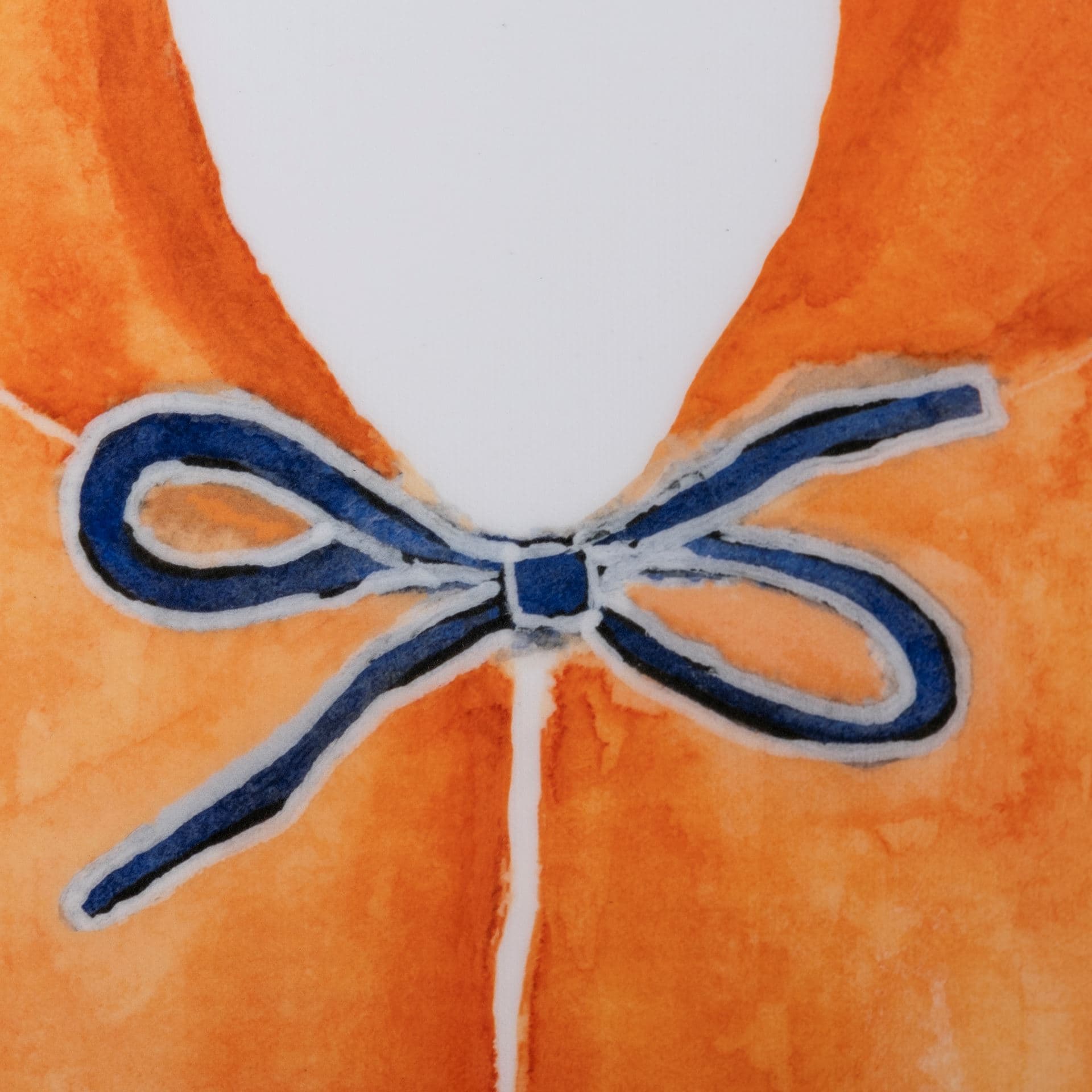 Lifejacket II by Mercana Studio a Hand Embellished Textured Canvas — product photograph