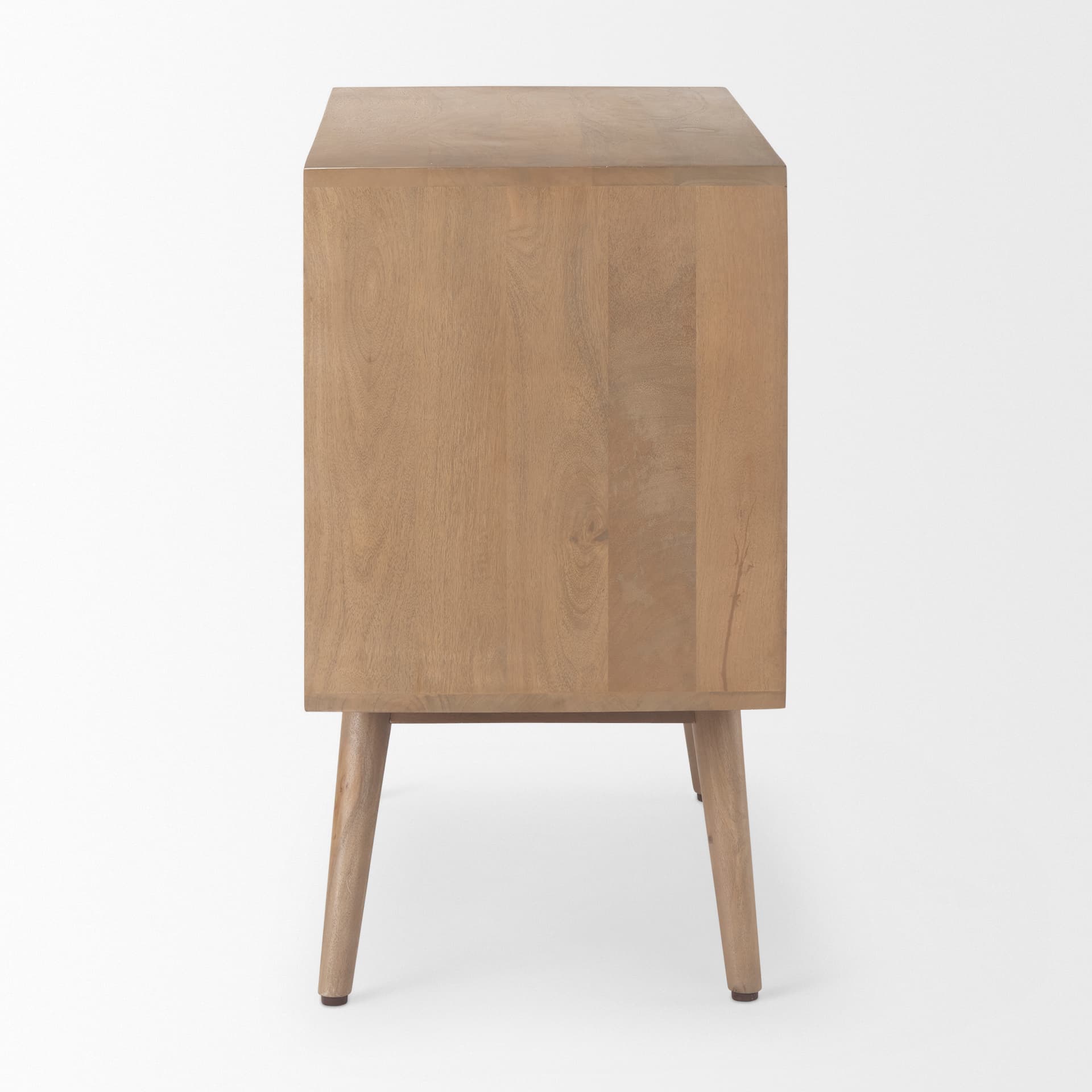Sable 37.0L x 17.0W x 30.5H Light Brown Wood Accent Cabinet — product photograph