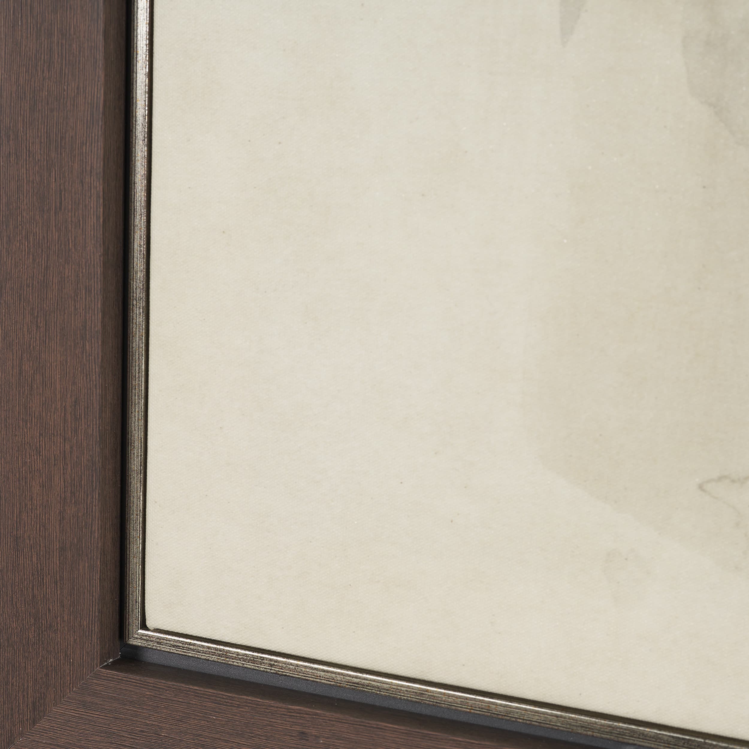 Figure Study: Equine Form I by Mercana Studio Hand-Embellished Textured Framed Canvas Artwork — product photograph