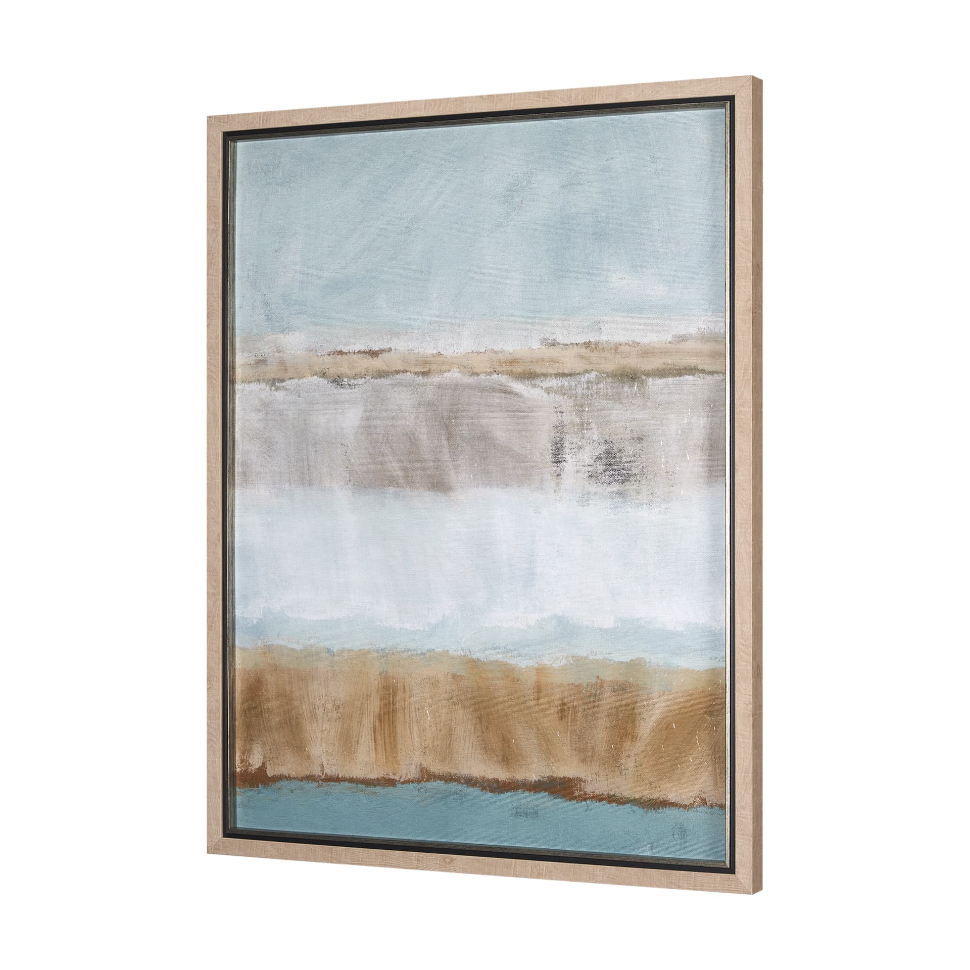 Quiet Echoes - Sweep by Mercana Studio a Hand Embellished Textured Framed Art Print — product photograph