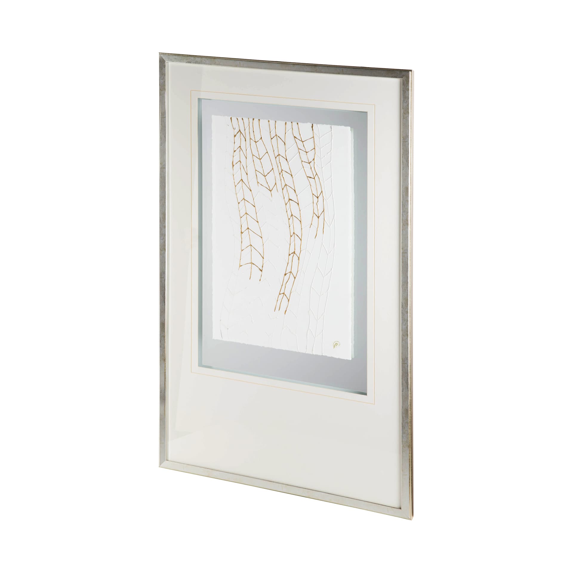 Vin I by Studio M a handmade Original Framed Artwork under Glass — product photograph