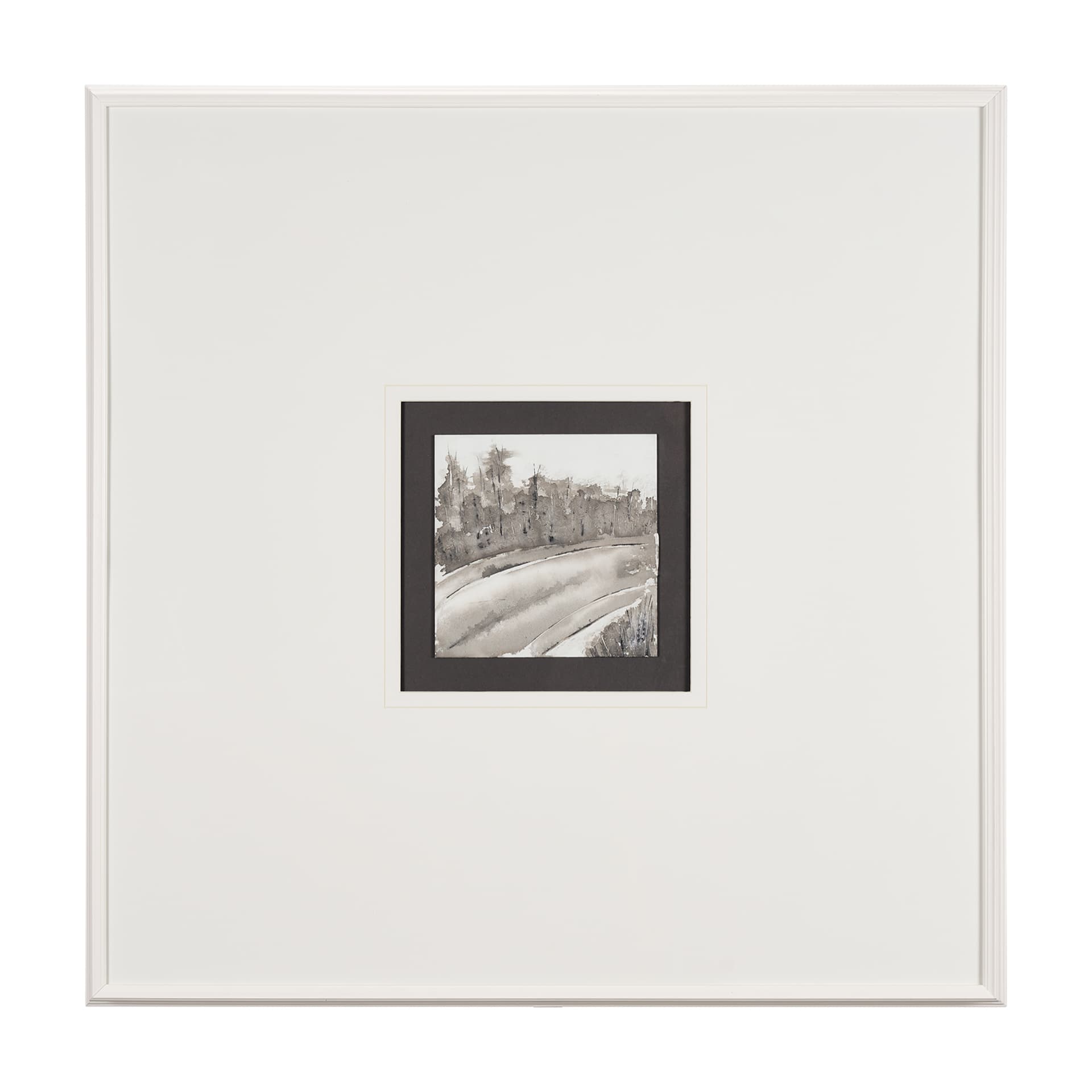 Country Road by Studio M a Handmade Original Framed Artwork under Glass — product photograph