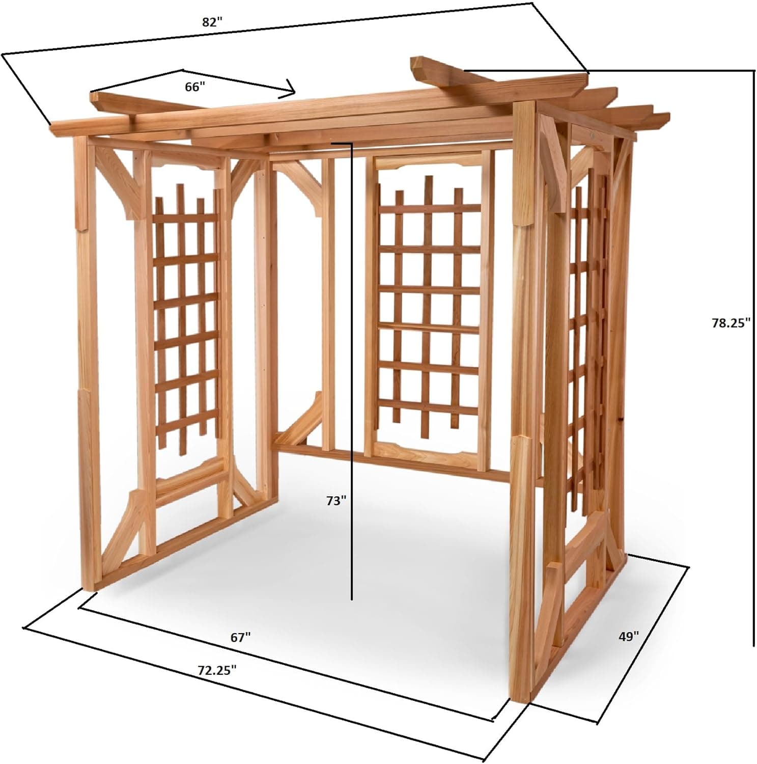 Pergola Garden Arbor — product photograph
