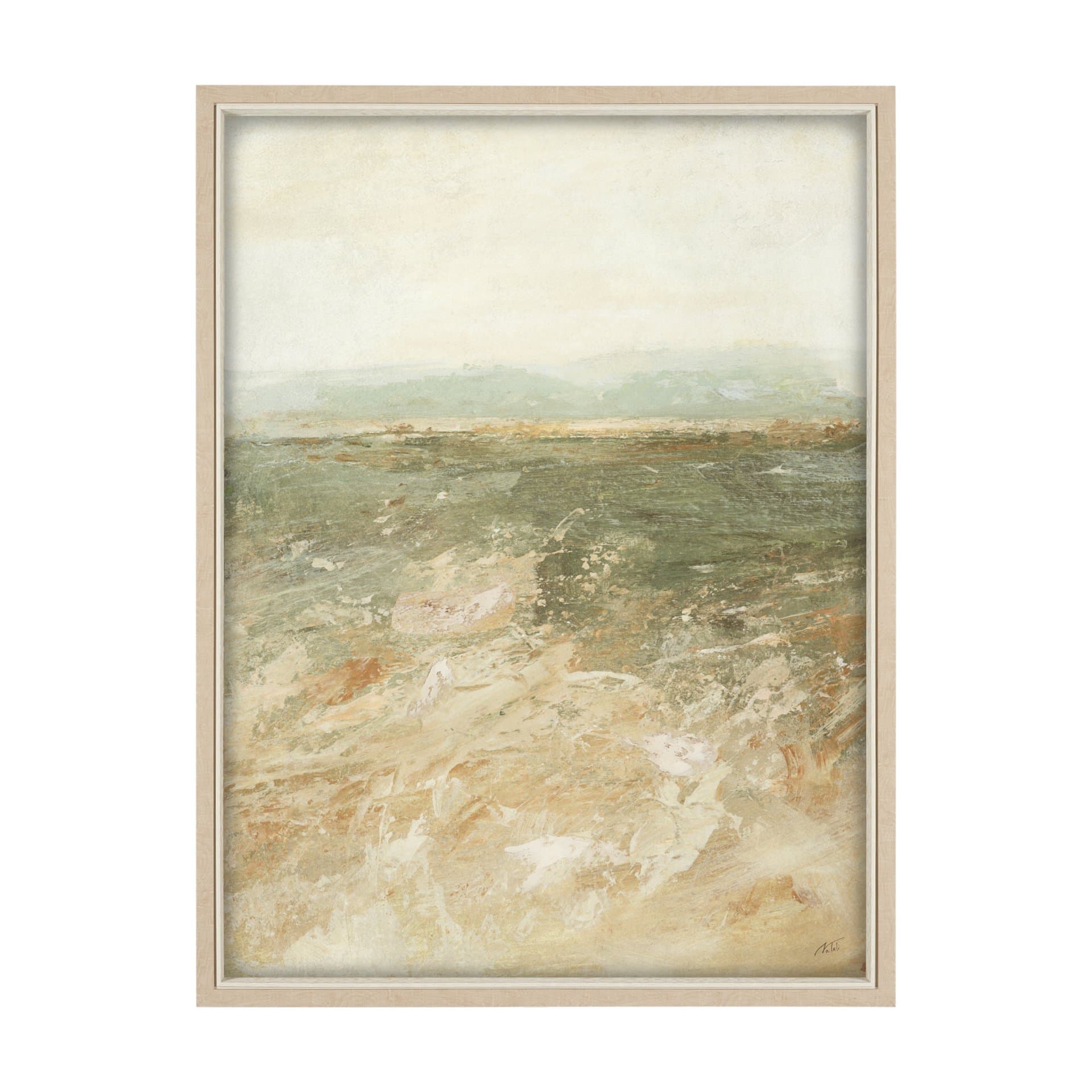 Amber Horizon II by Mercana Studio Textured Framed Artwork — product photograph