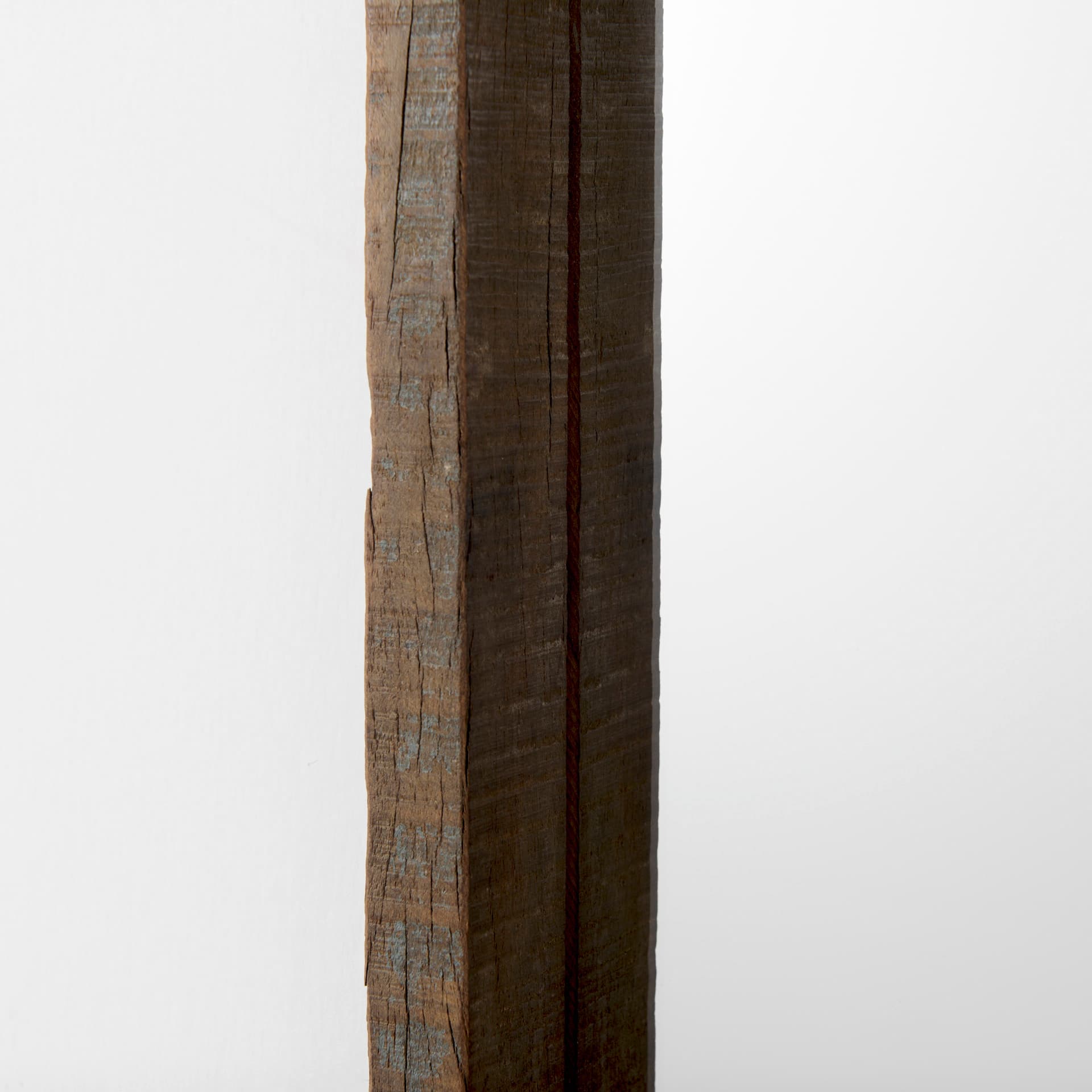 Gervaise 12L x 2W x 18H Brown Wood Frame Rectangular Wall Mirror — product photograph