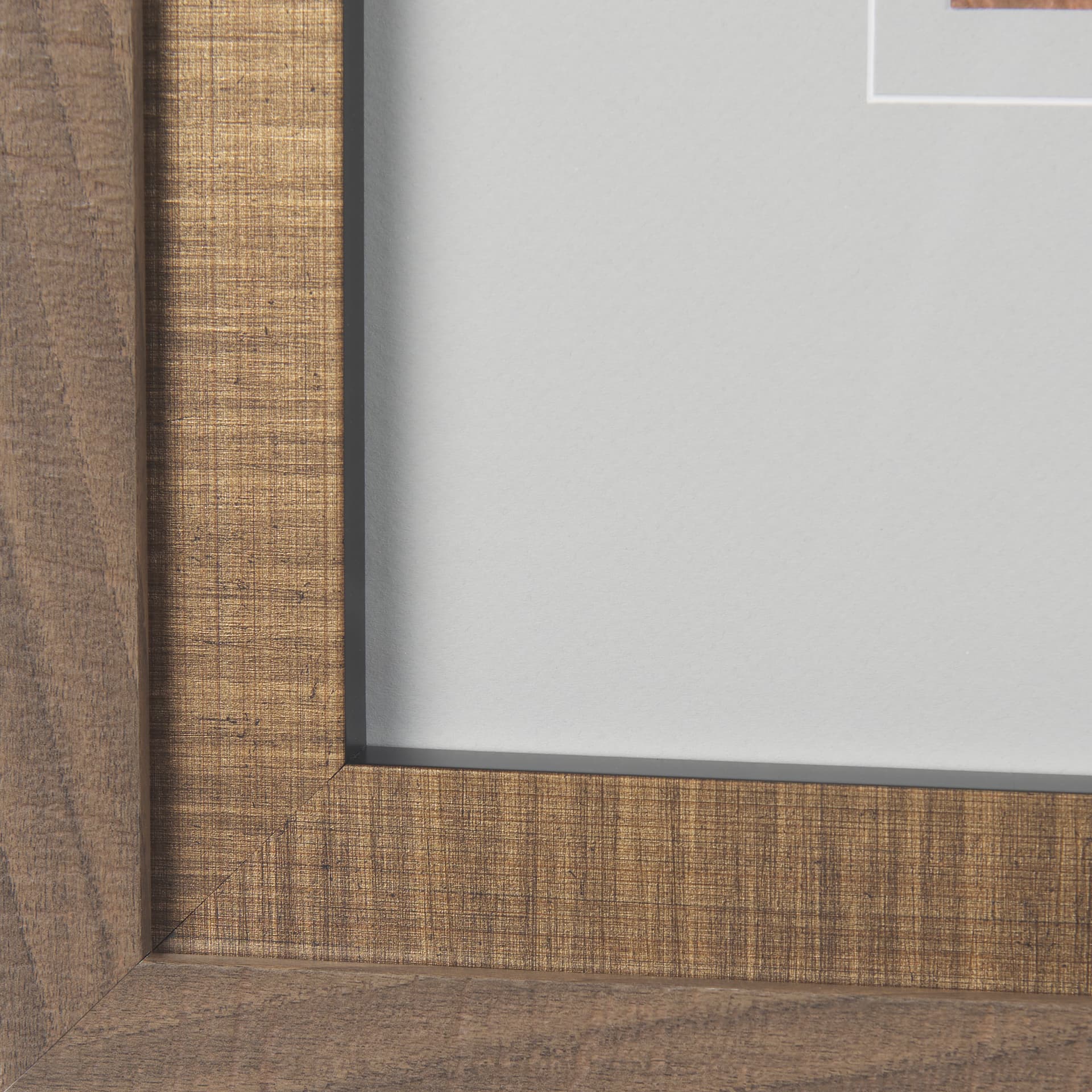 Windy Day by Mercana Studio a Hand Embellished Textured Framed Art Print Matted under Glass — product photograph