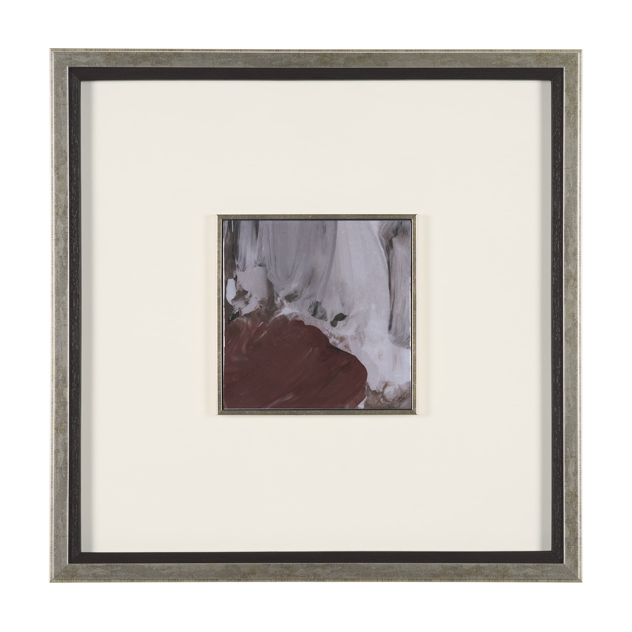Harmonic IV by Mercana Studio a Hand Embellished Textured Framed Art Print — product photograph