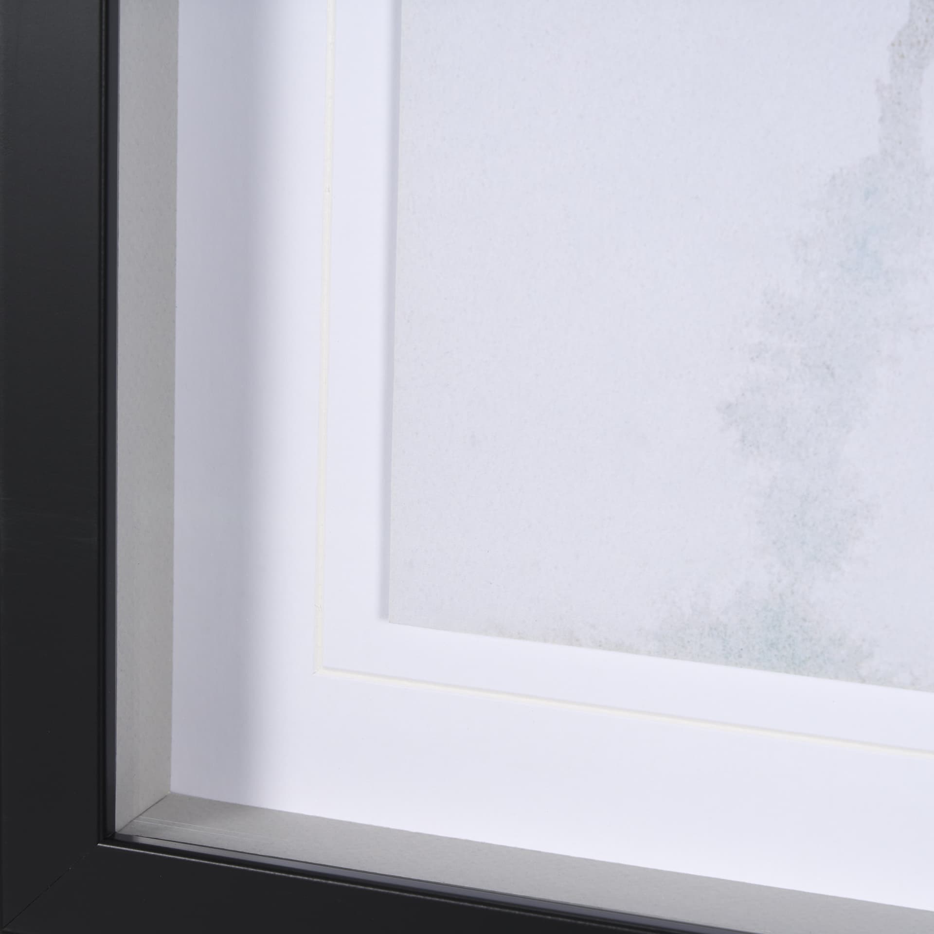 Clouding Mirror II by Panpan Zhang a Framed Art Print Matted under Glass — product photograph