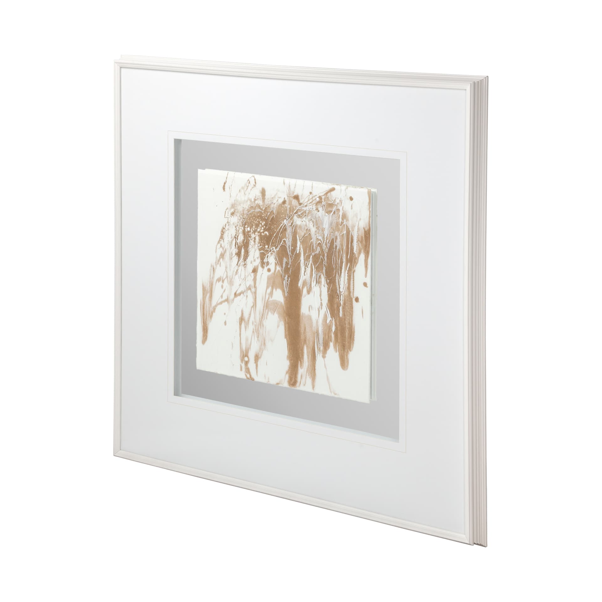 Satlin by Studio M a handmade Original Framed Artwork under Glass — product photograph