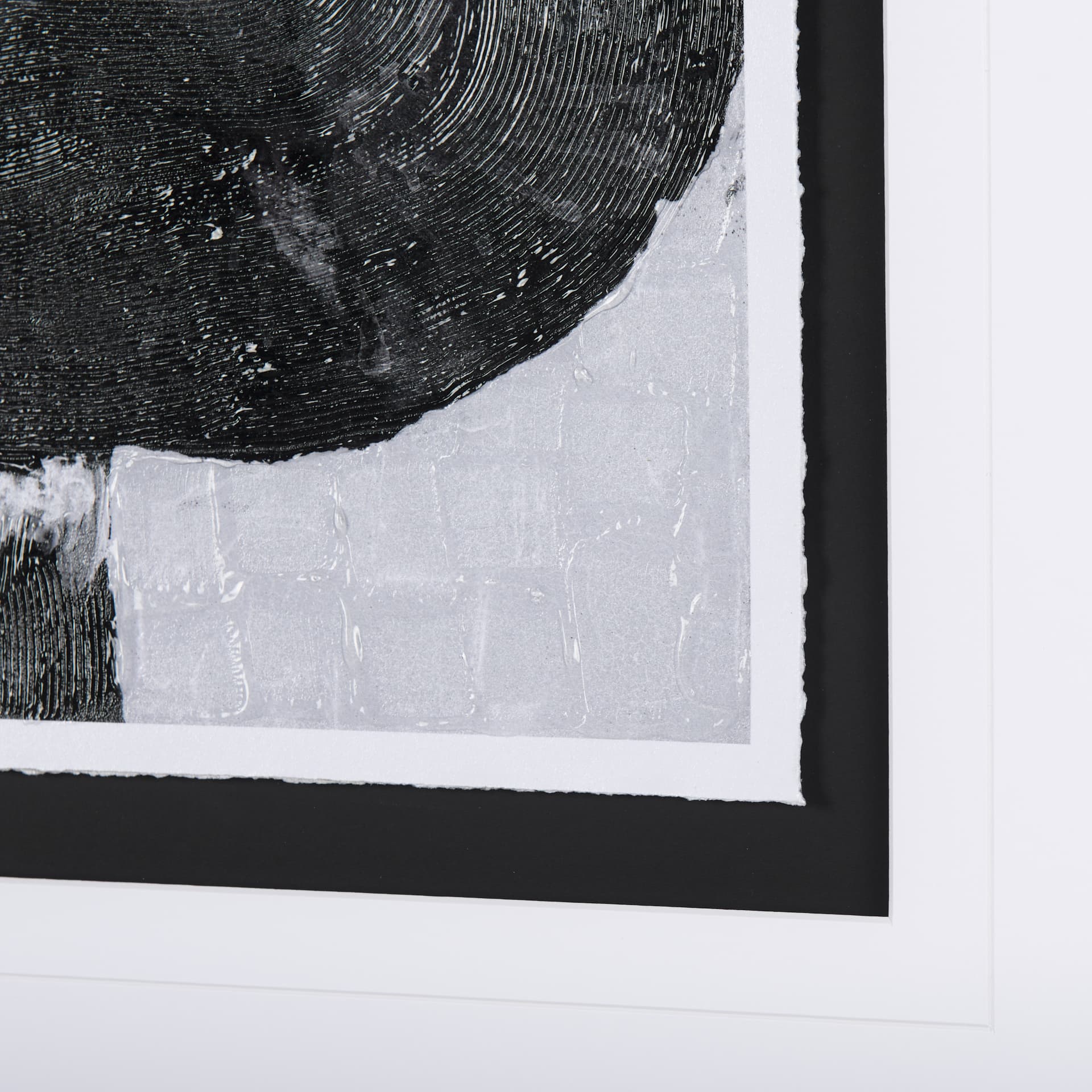Pipes I by Chase a Hand Embellished Textured Framed Art Print Matted under Glass — product photograph