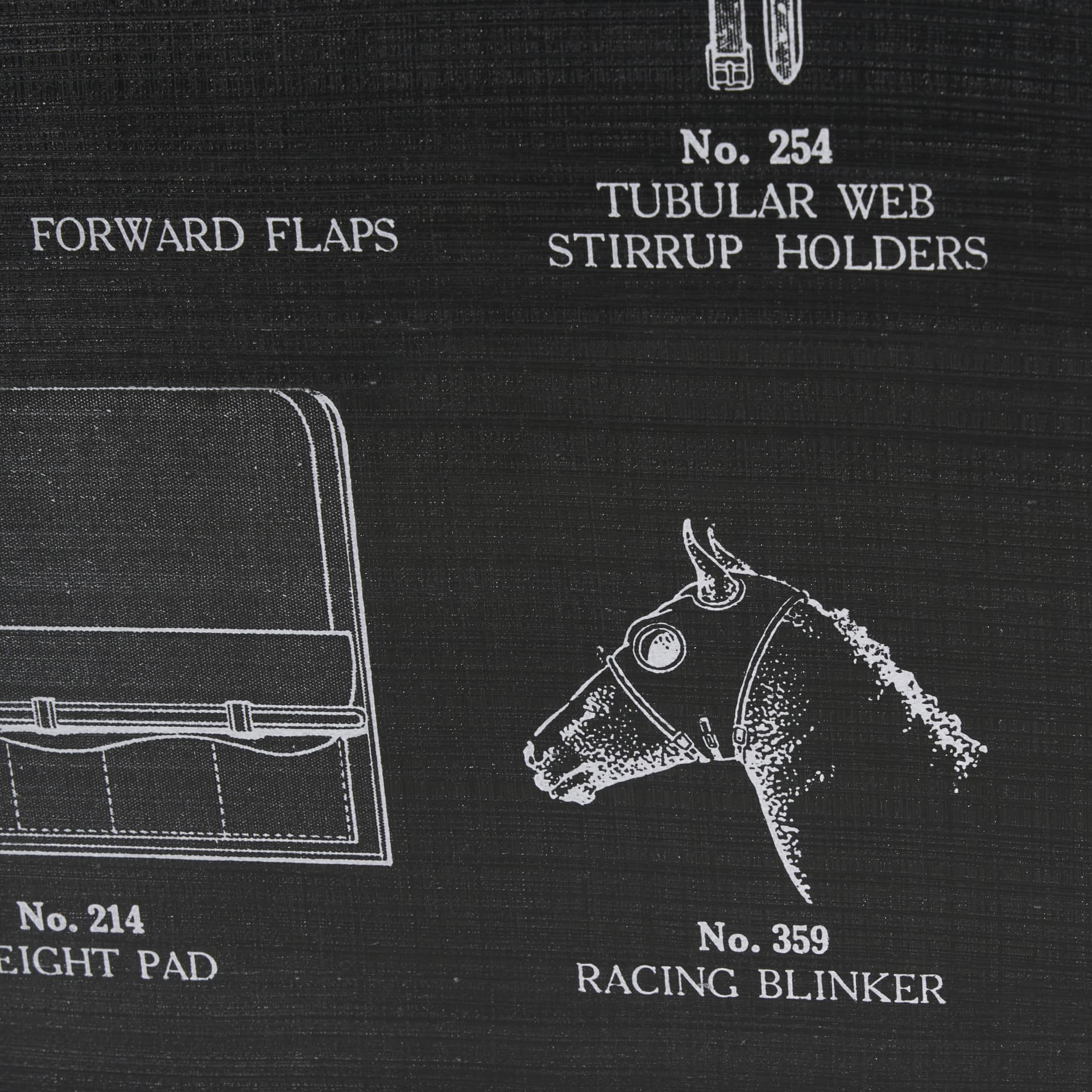 Equestrian Riding III BW by Mercana Studio Hand Embellished Framed Art Print Matted under Glass — product photograph
