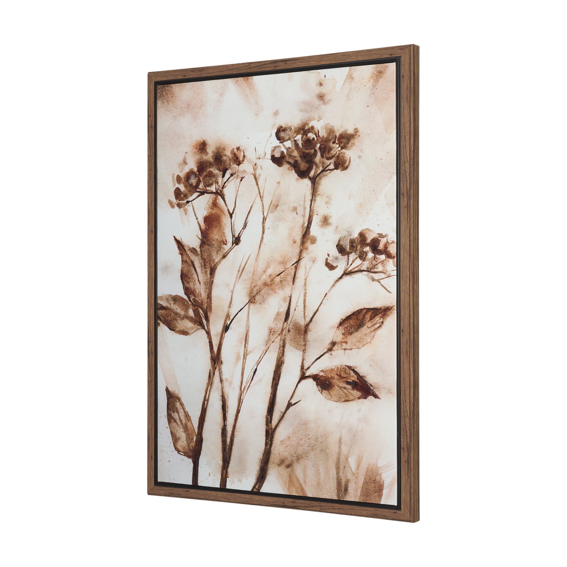 Fieldspoke I by Mercana Studio Hand-Embellished Textured Framed Canvas Artwork — product photograph