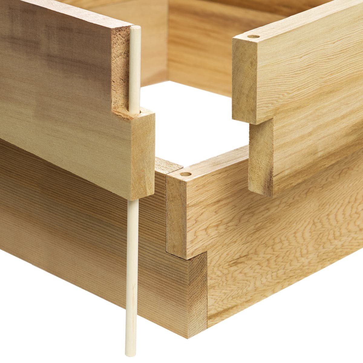 6x2 Ft Double Layer Raised Garden Box - RG72-2 — product photograph