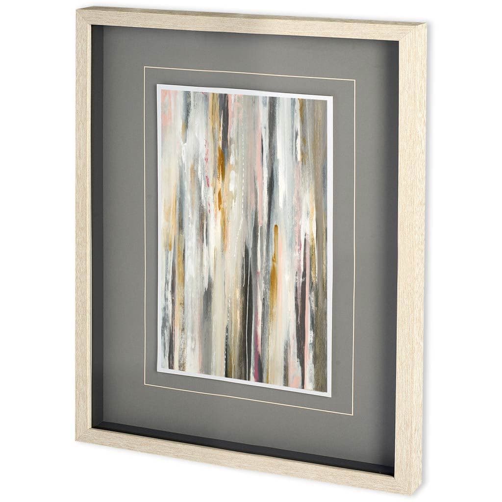 Color Ripple I by Lisa Ridgers a Framed Art Print Matted under Glass — product photograph