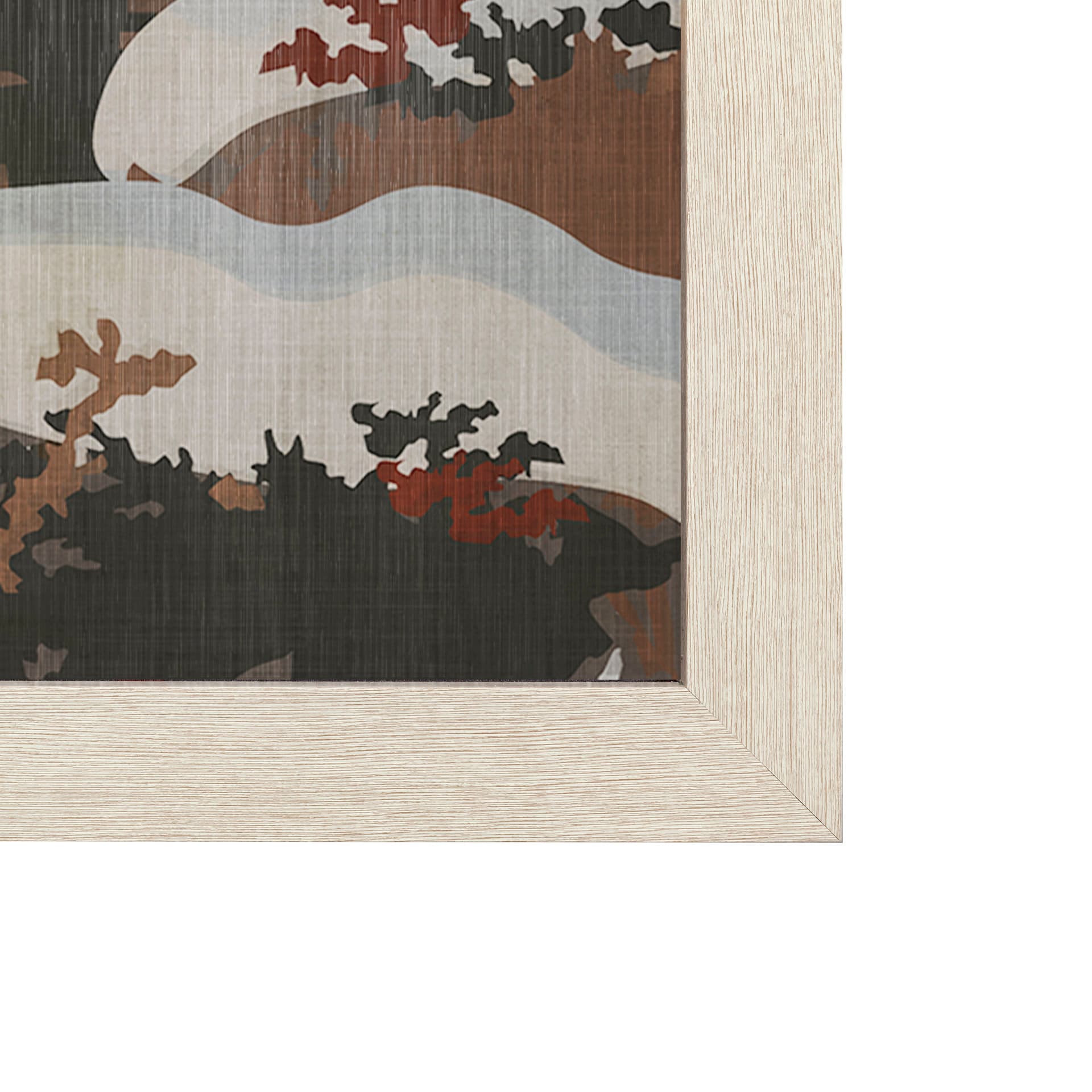 Quebec City Go Canada (L) by Mercana Studio a Hand Embellished Decograph Framed Art Print — product photograph