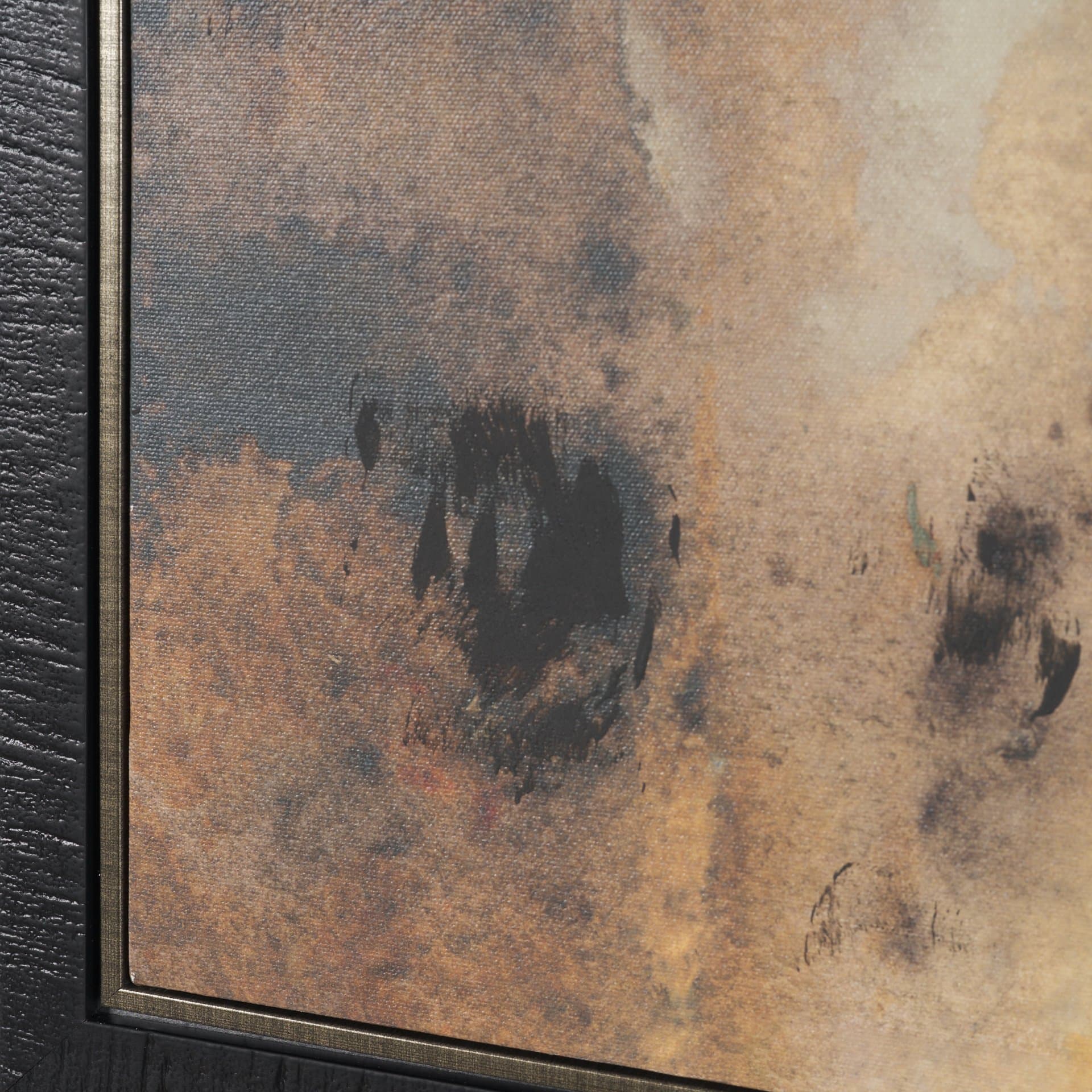 Give or Take by Ira Havuka Hand-Embellished Textured Framed Canvas Artwork — product photograph