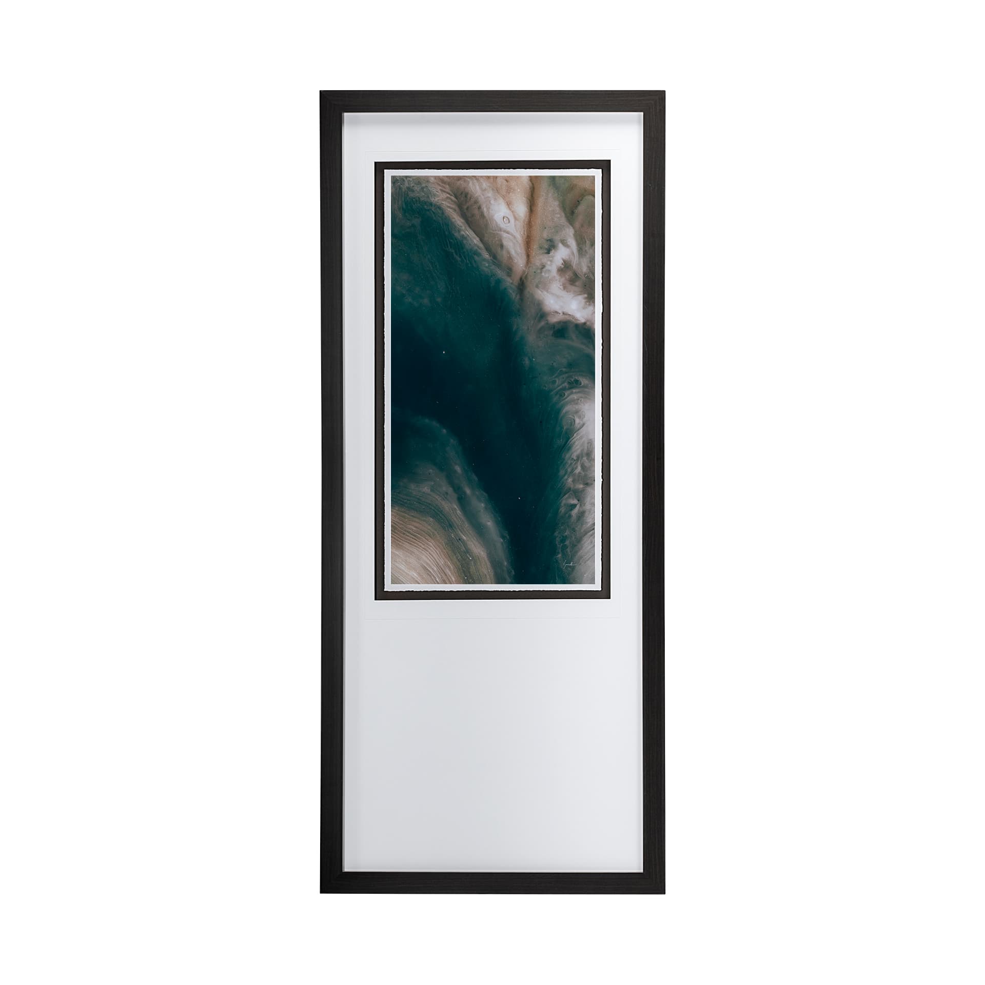 Oasis II by Gabrielle C a Framed Art Print Matted under Glass — product photograph
