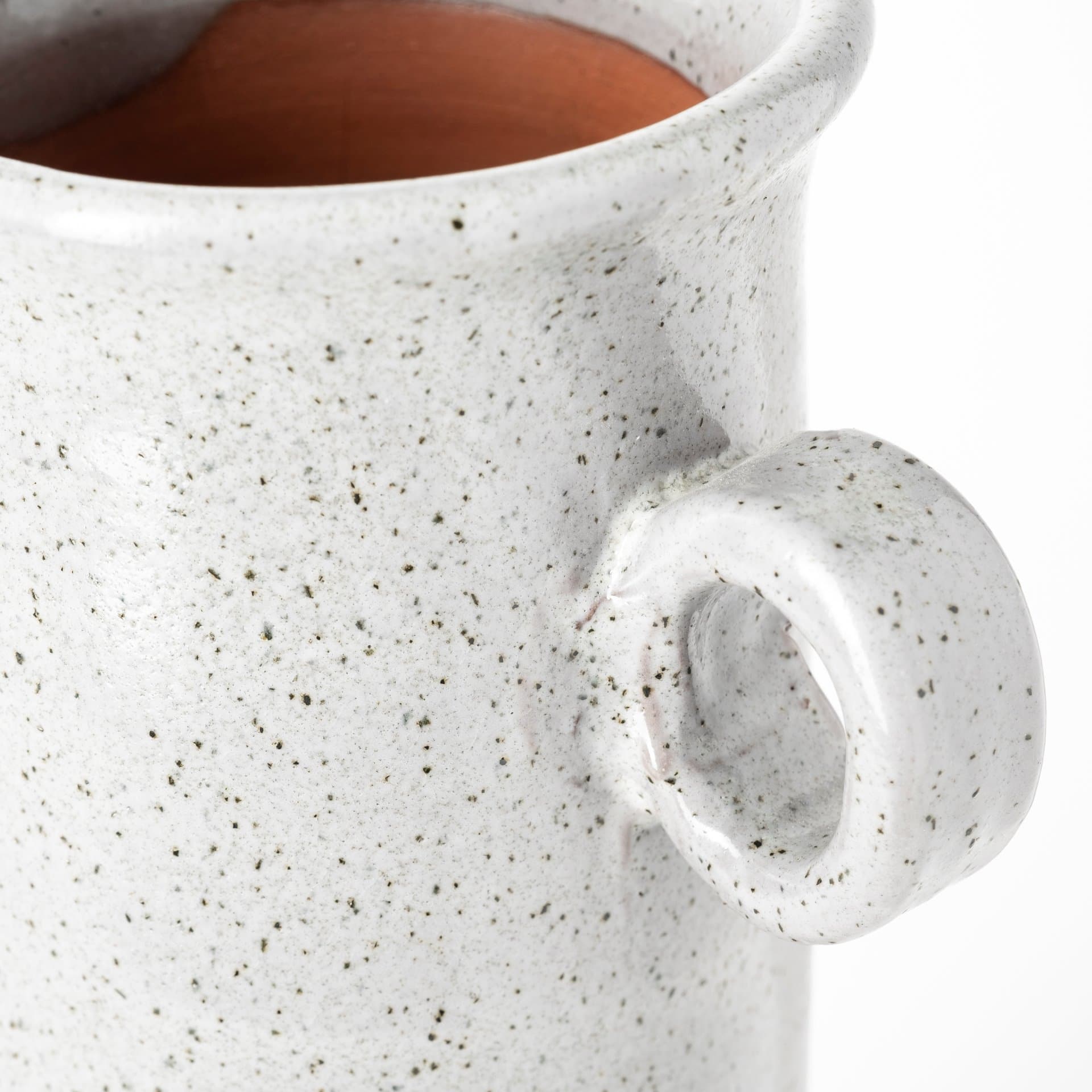 Frieda Small Freckled Gray Ceramic Jug — product photograph