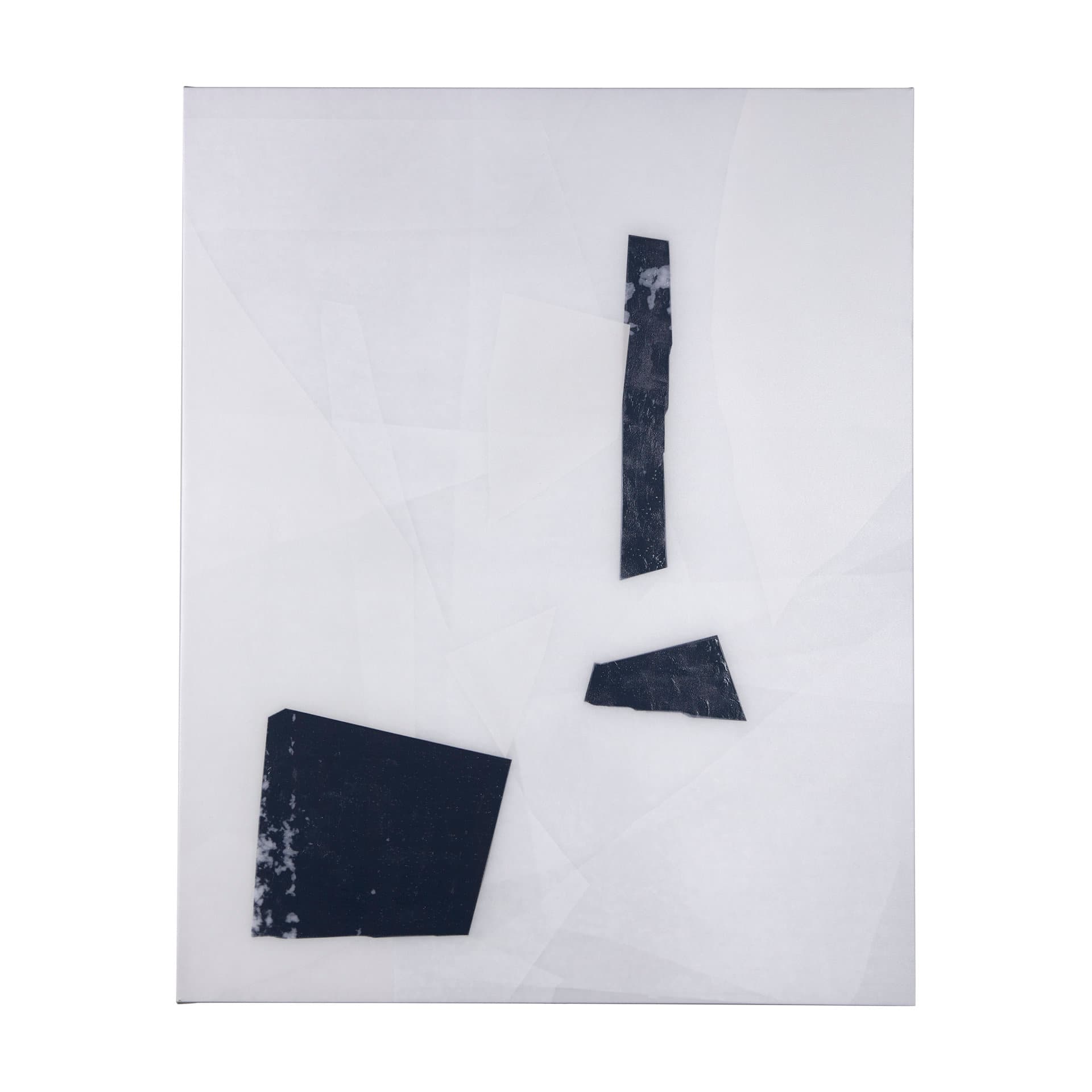 The Shapes I by Mercana Studio a Hand Embellished Textured Canvas — product photograph