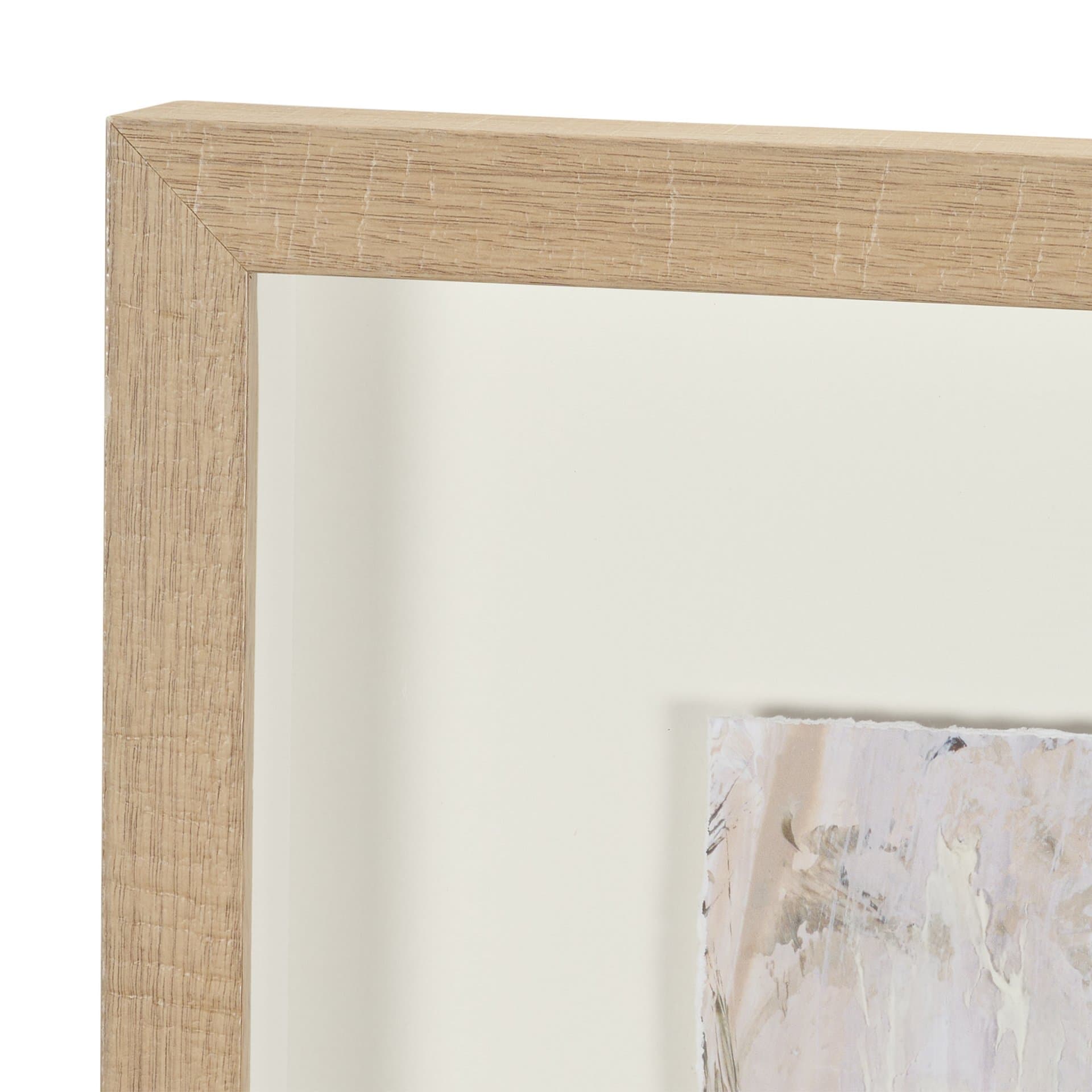 Forest Whispers I by Mercana Studio Hand-Embellished Textured Framed Artwork Matted under Glass — product photograph