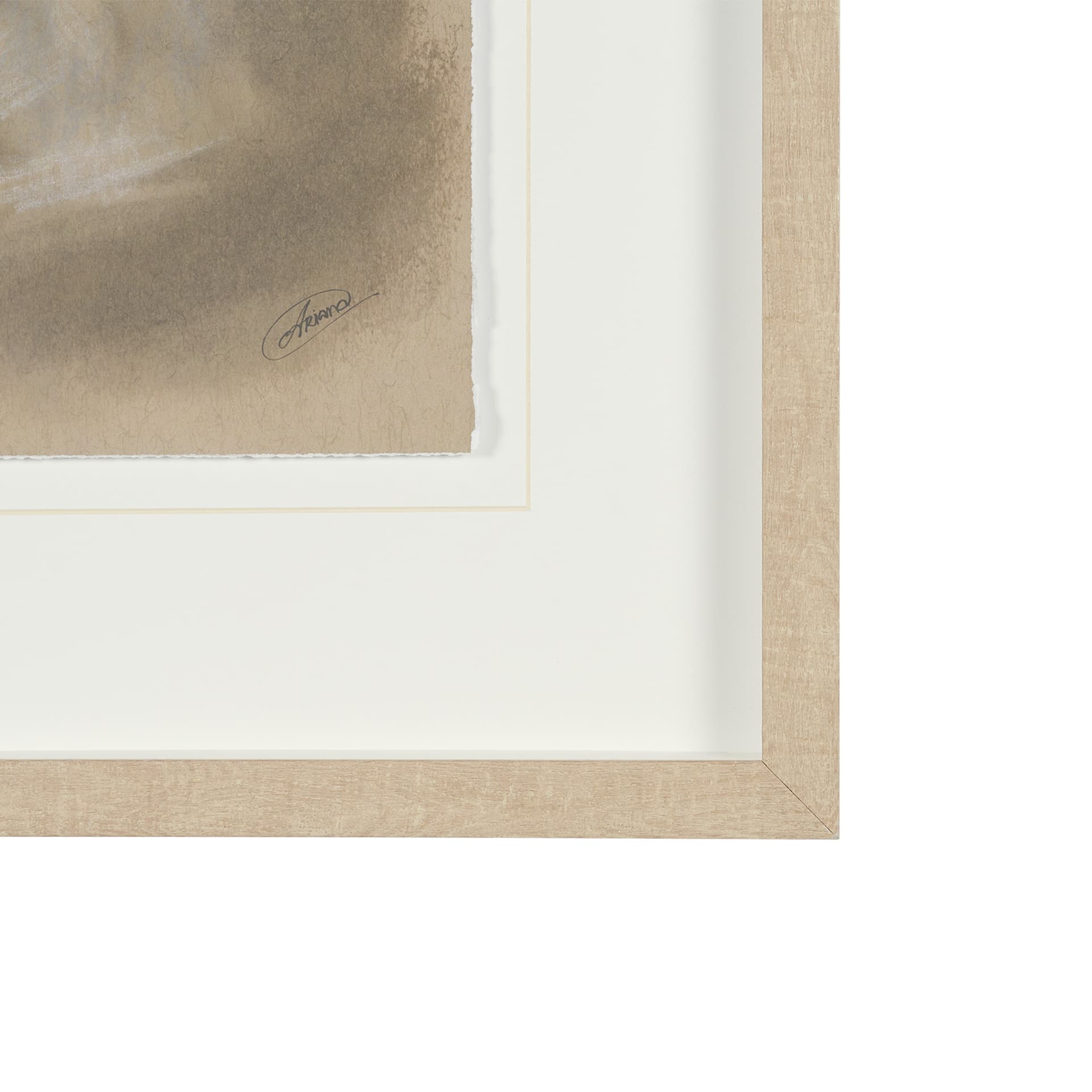 Passing Shadows II by Mercana Studio Framed Artwork Matted under Glass — product photograph