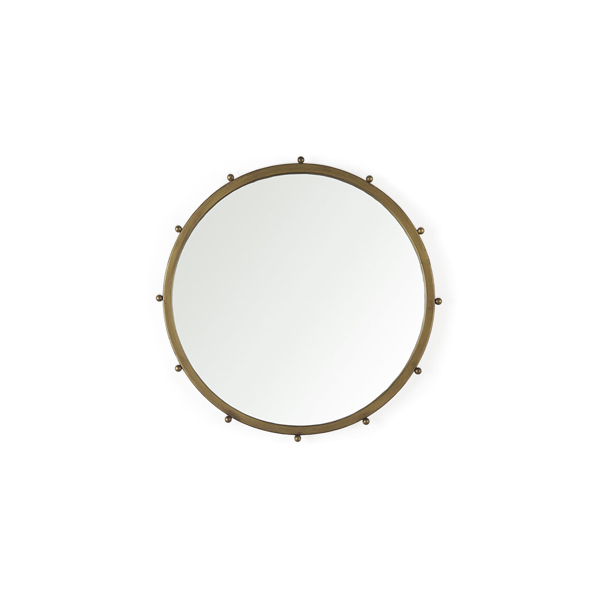 Elena I Small Gold Wall Mirror — product photograph