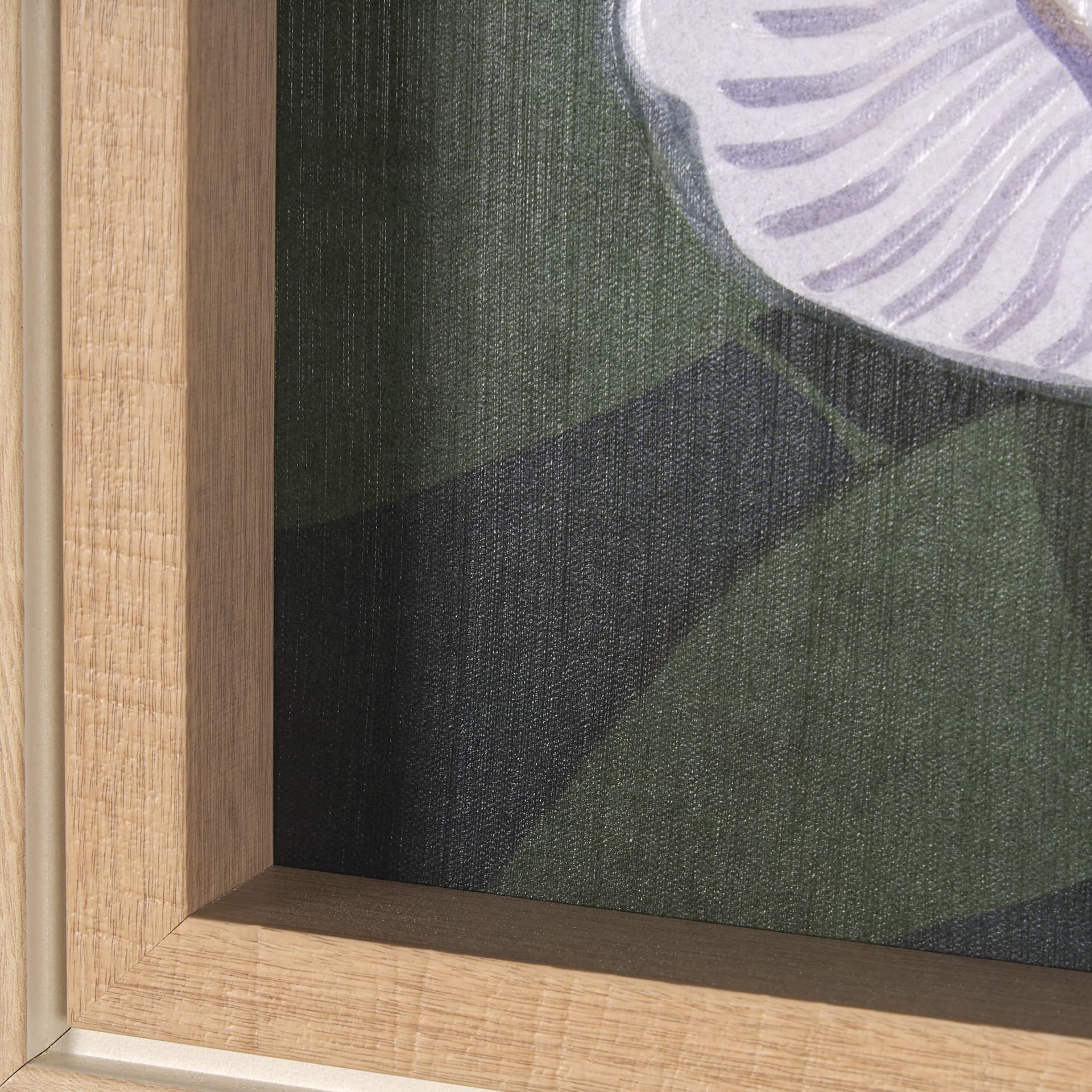 Flower Portrait V (PEONY) by Mercana Studio a Hand Embellished Textured Framed Art Print — product photograph